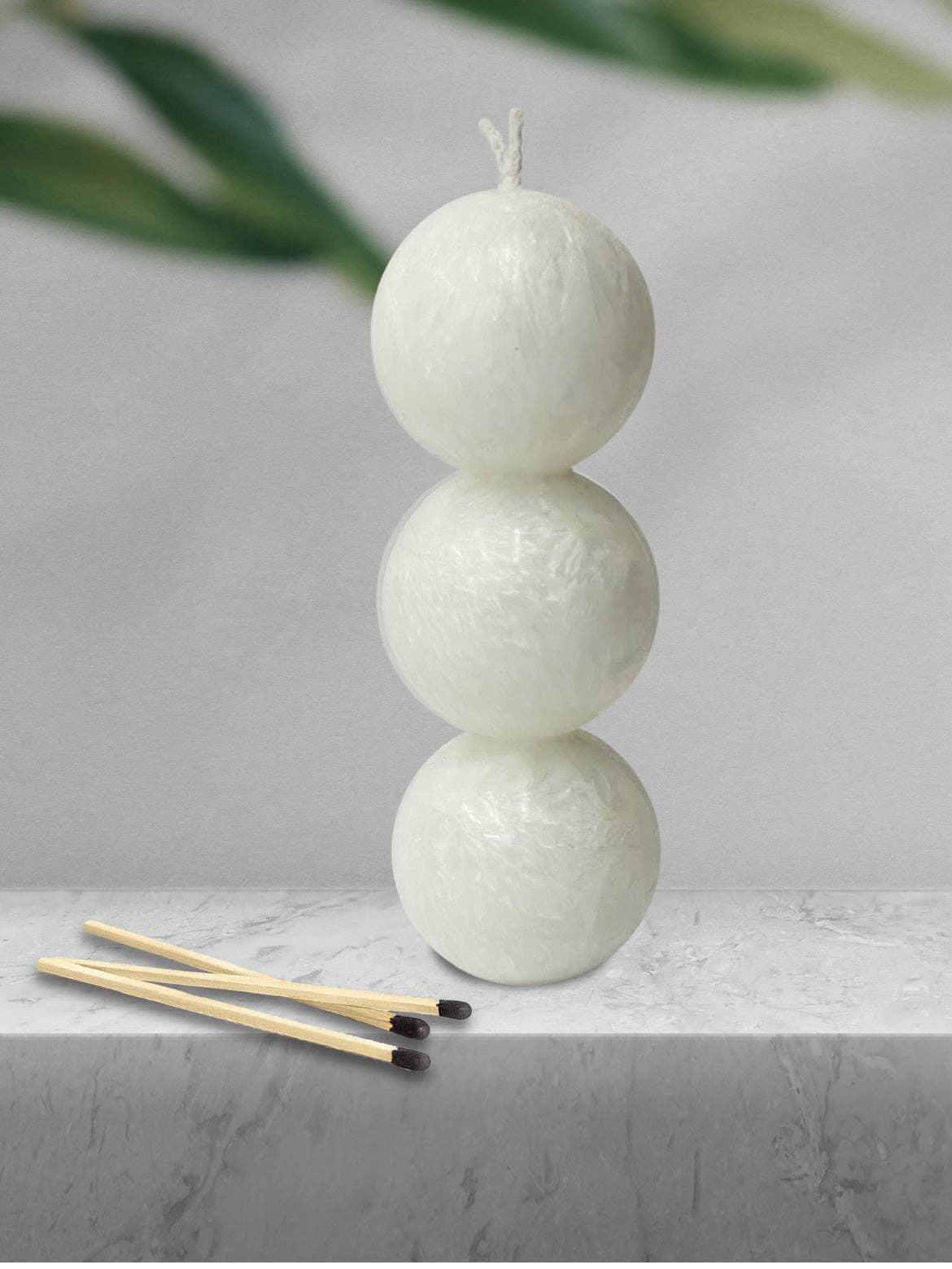 Perla Havdalah Candle - white