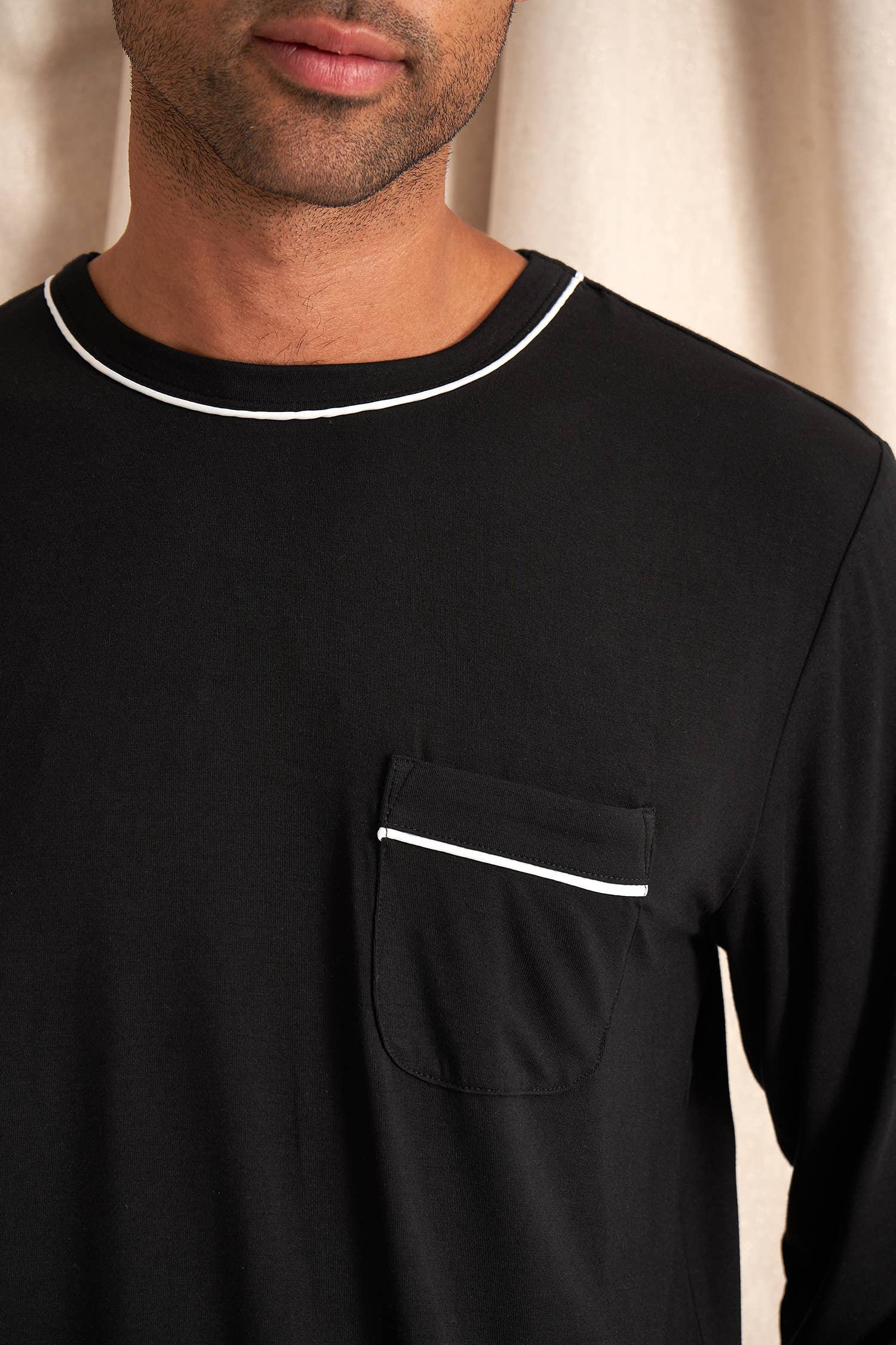 Ensemble pyjama en bambou noir