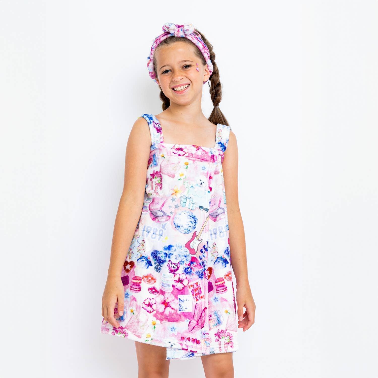 Serviette de spa en peluche - Pop Princess