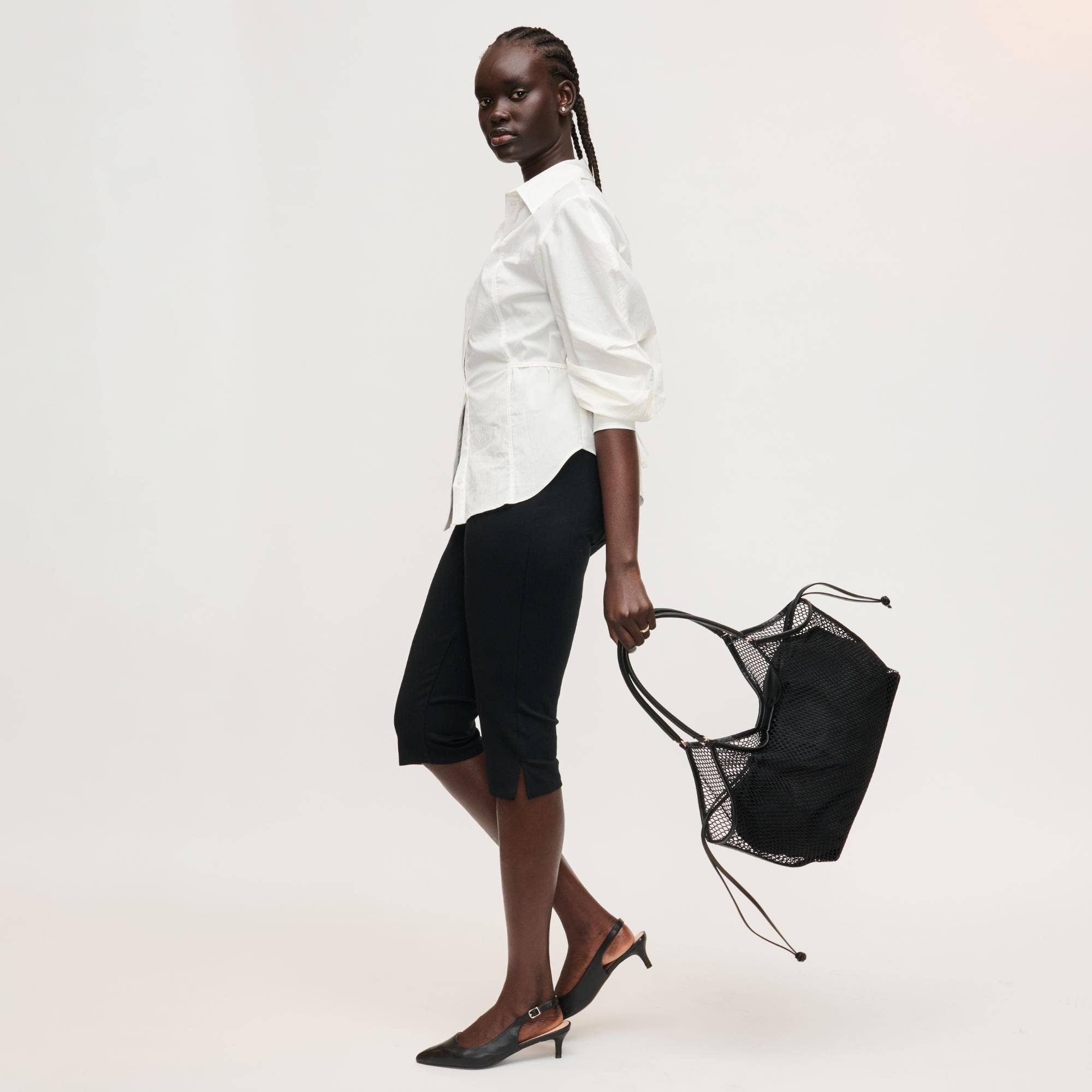 Mesh Tote - black