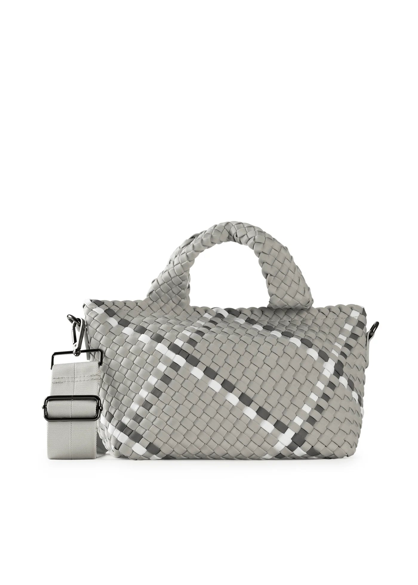Woven Tote- grey