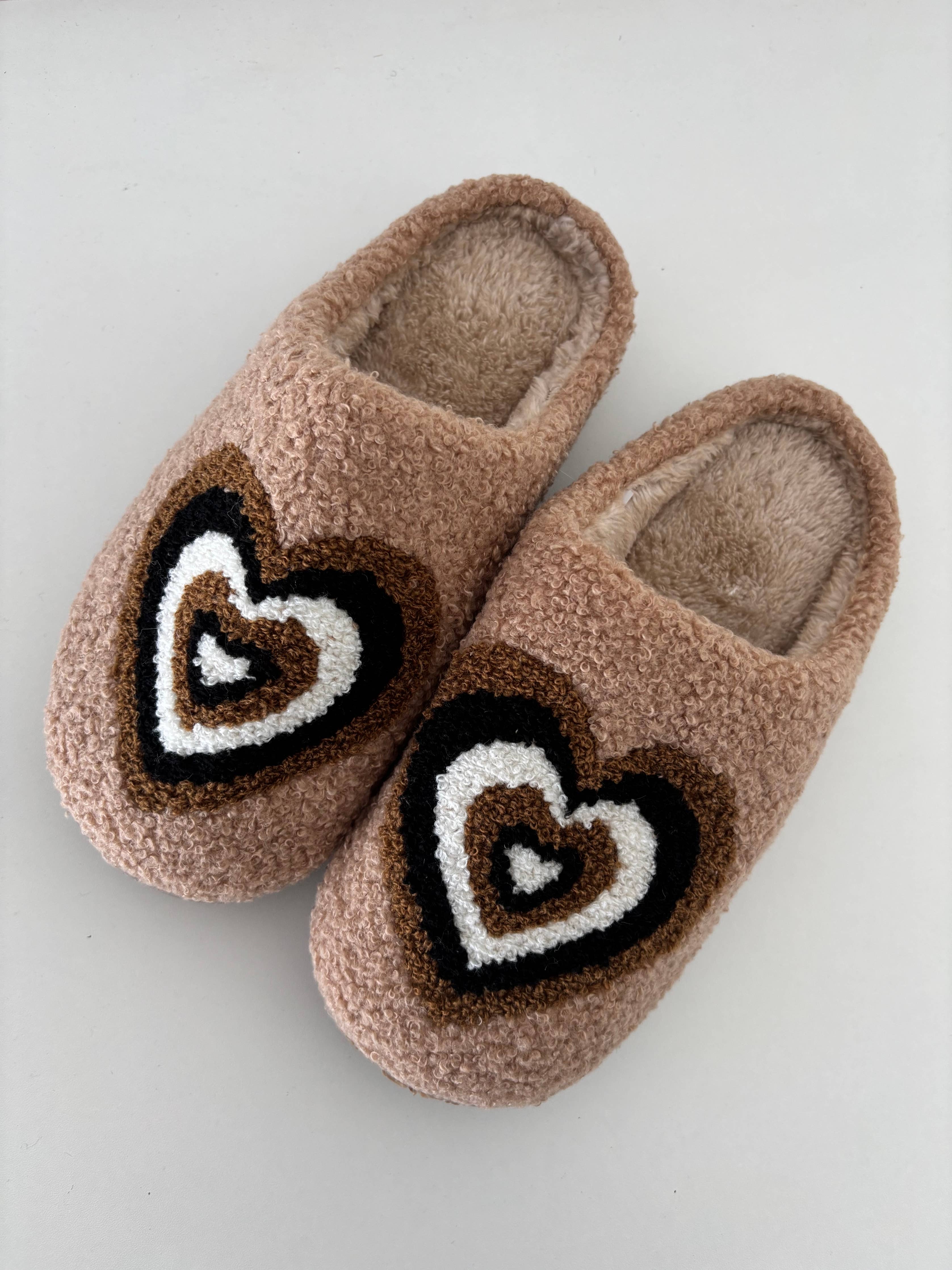 Cozy Heart Slippers