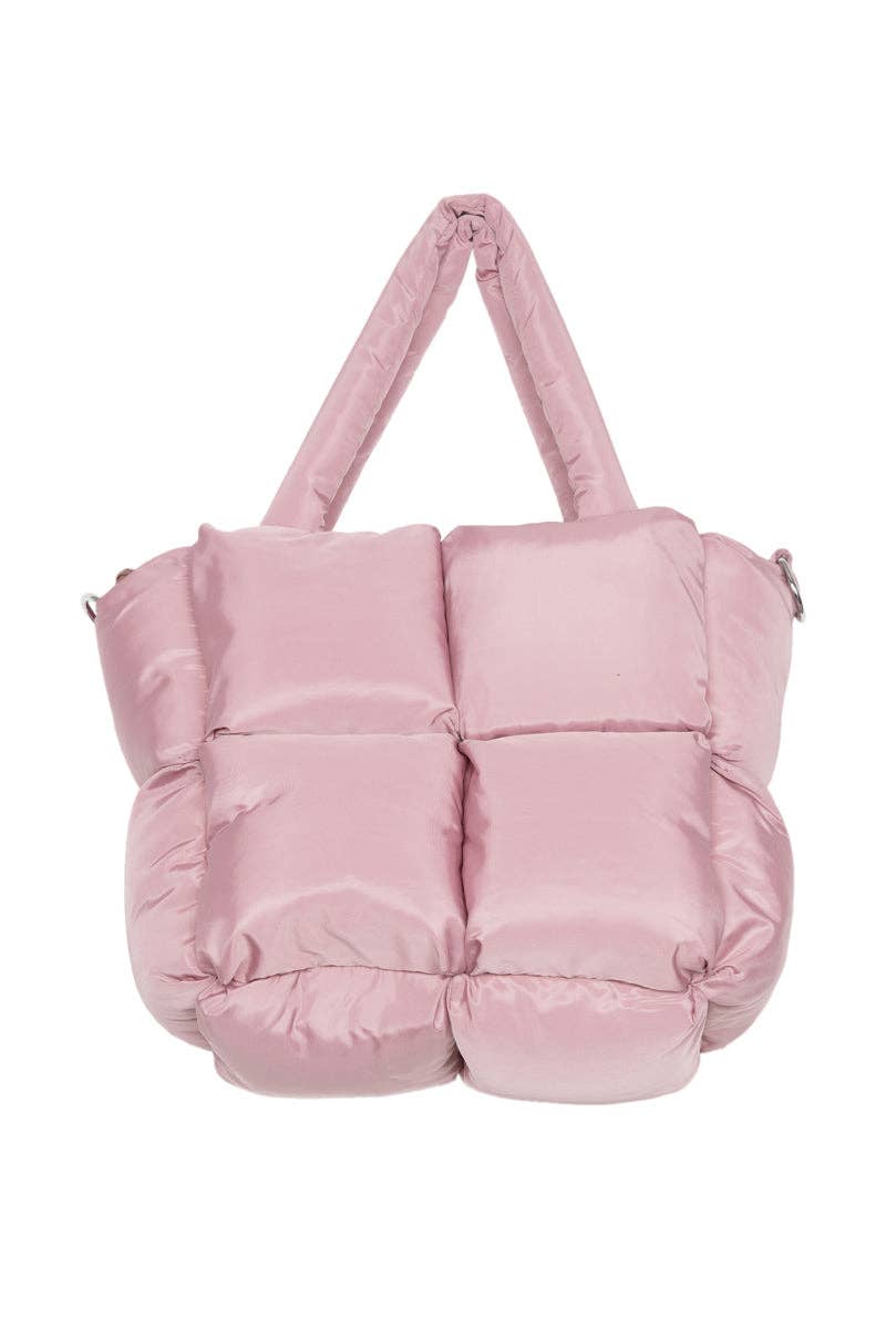 Mini sac fourre-tout mauve