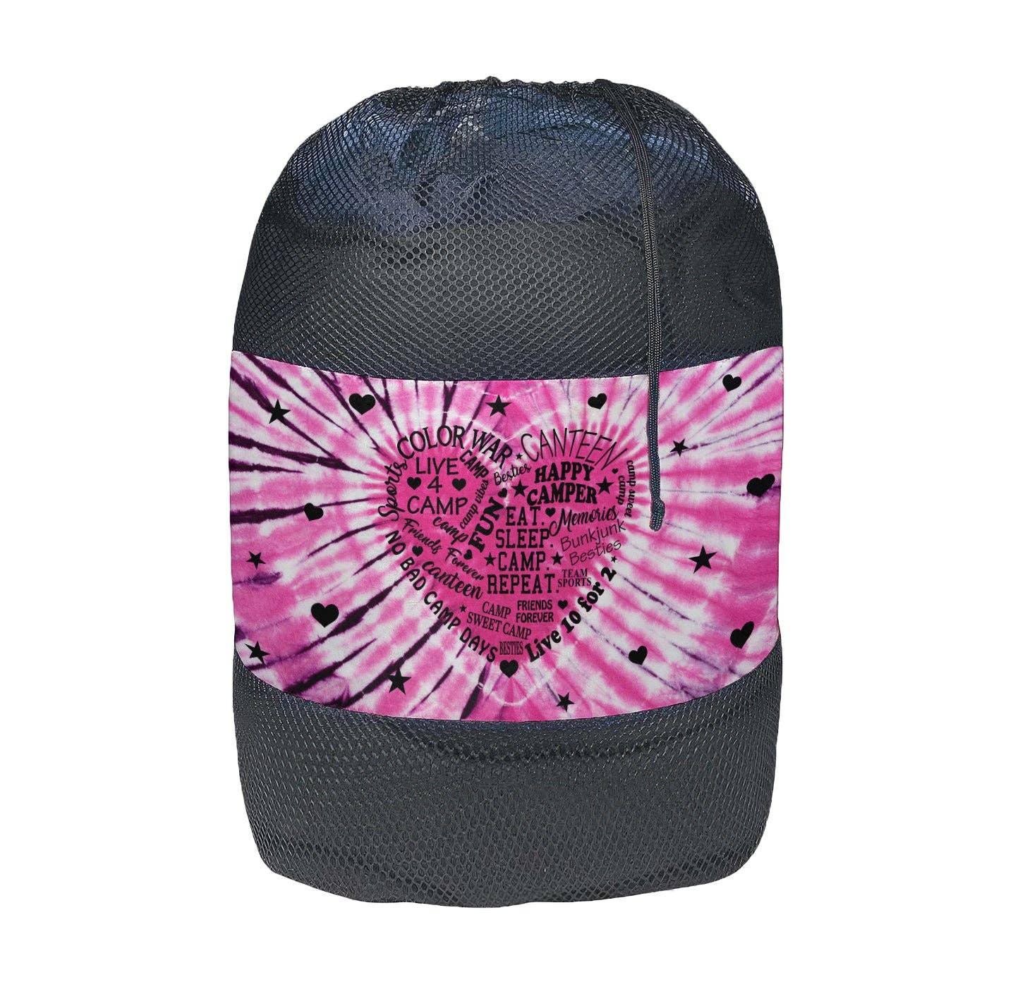 Laundry Bag – tie dye heart