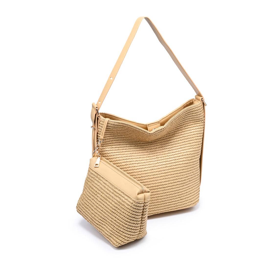 Woven shoulder Tote