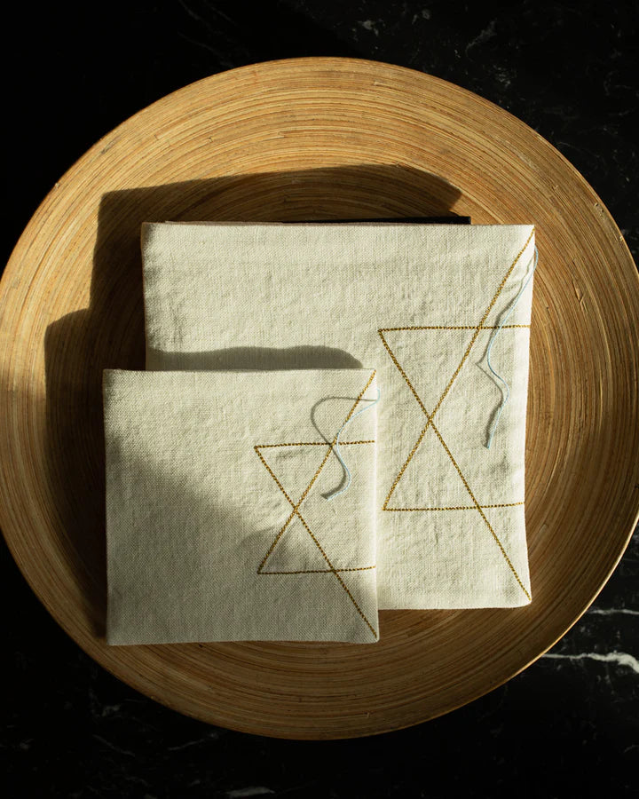 MATZAH COVER + AFIKOMAN BAG SET