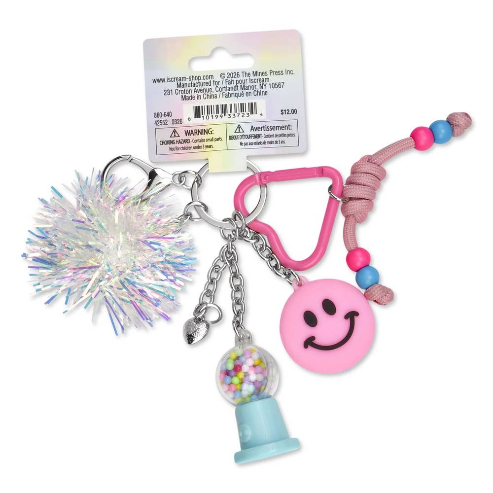 Gumball Machine Bag Charm
