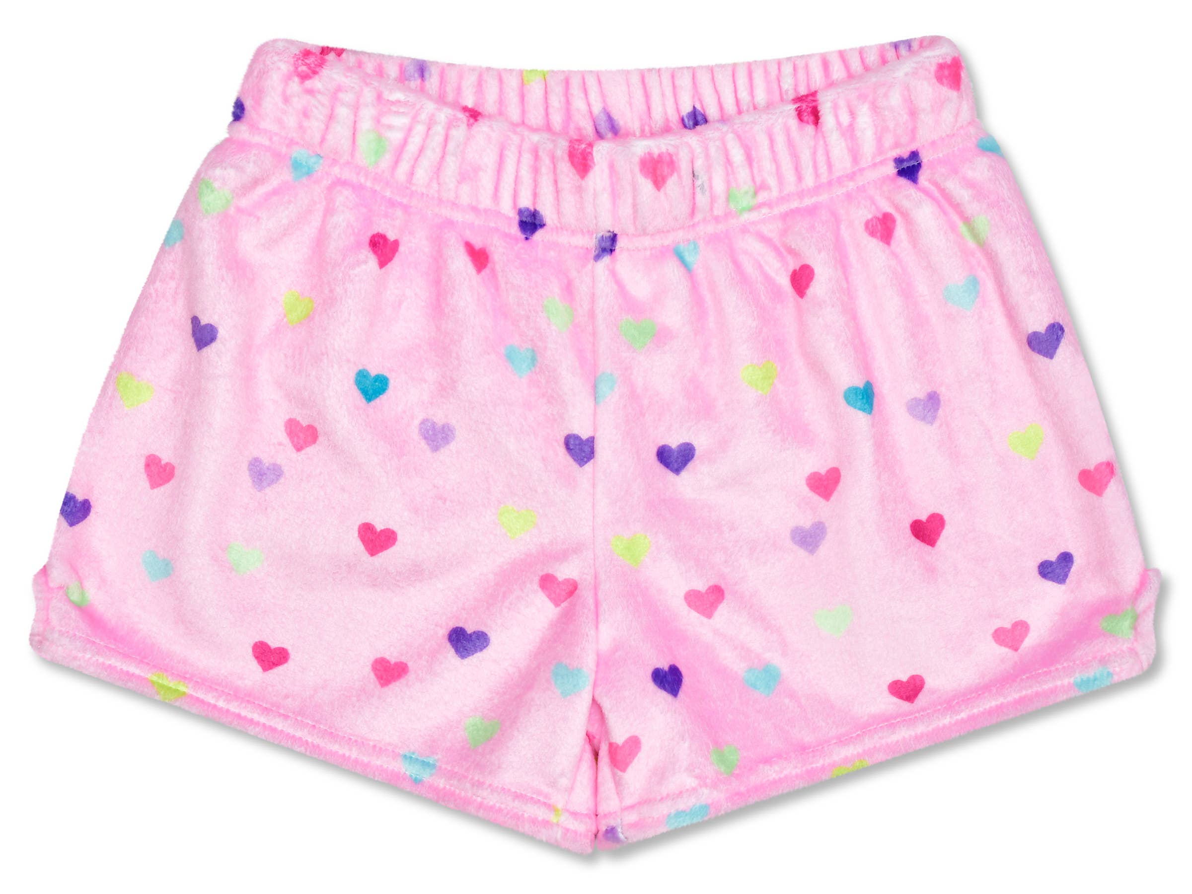 Heart Confetti Plush Shorts