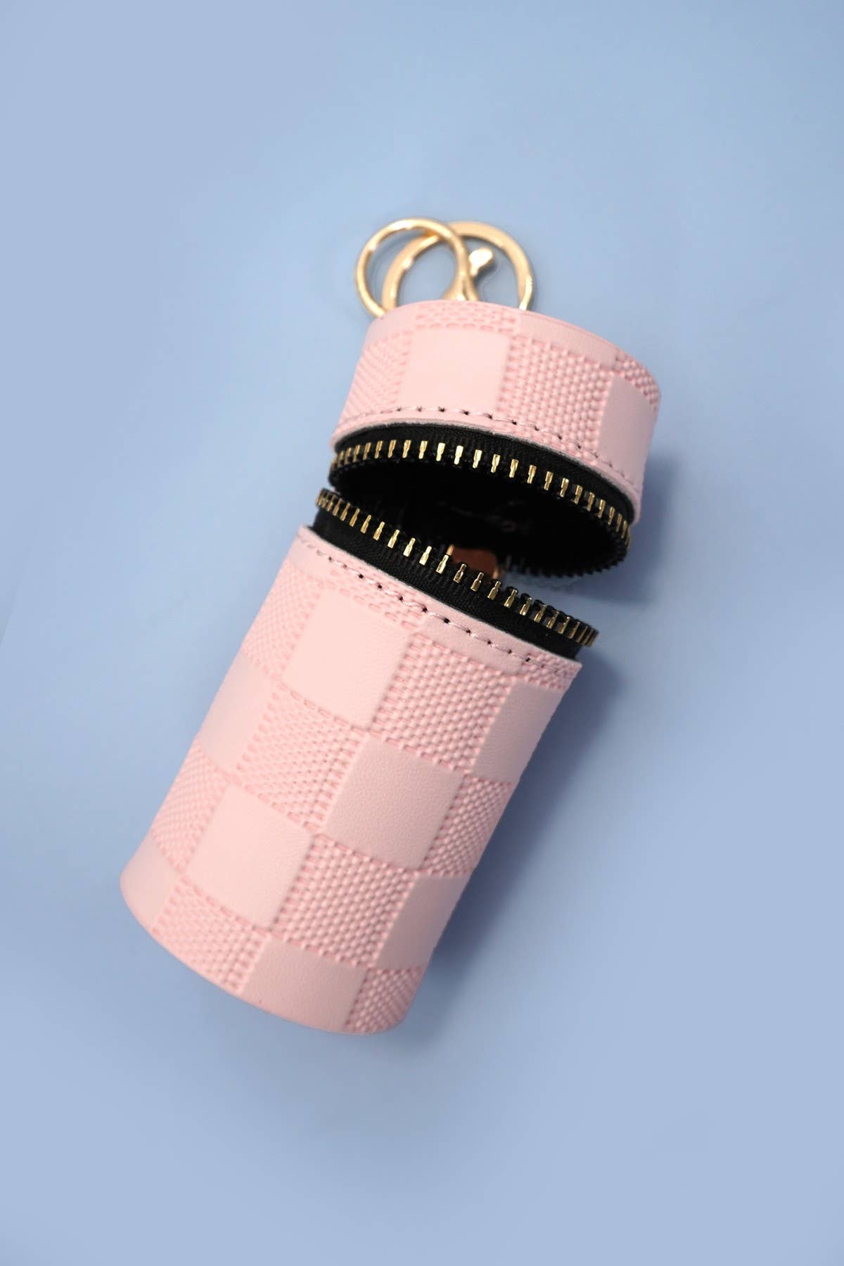 VEGAN LIPstick BAG charm/keychain - Pink