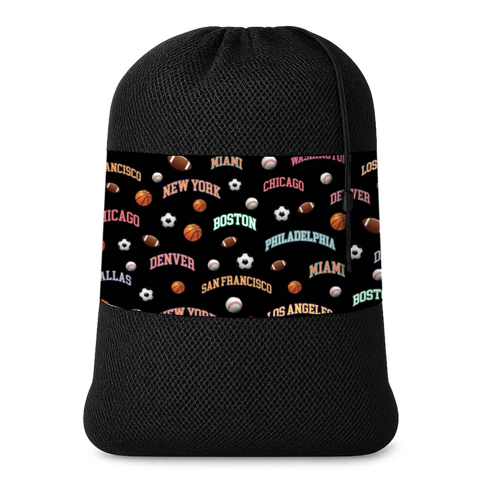 All Star City Mesh Laundry Bag