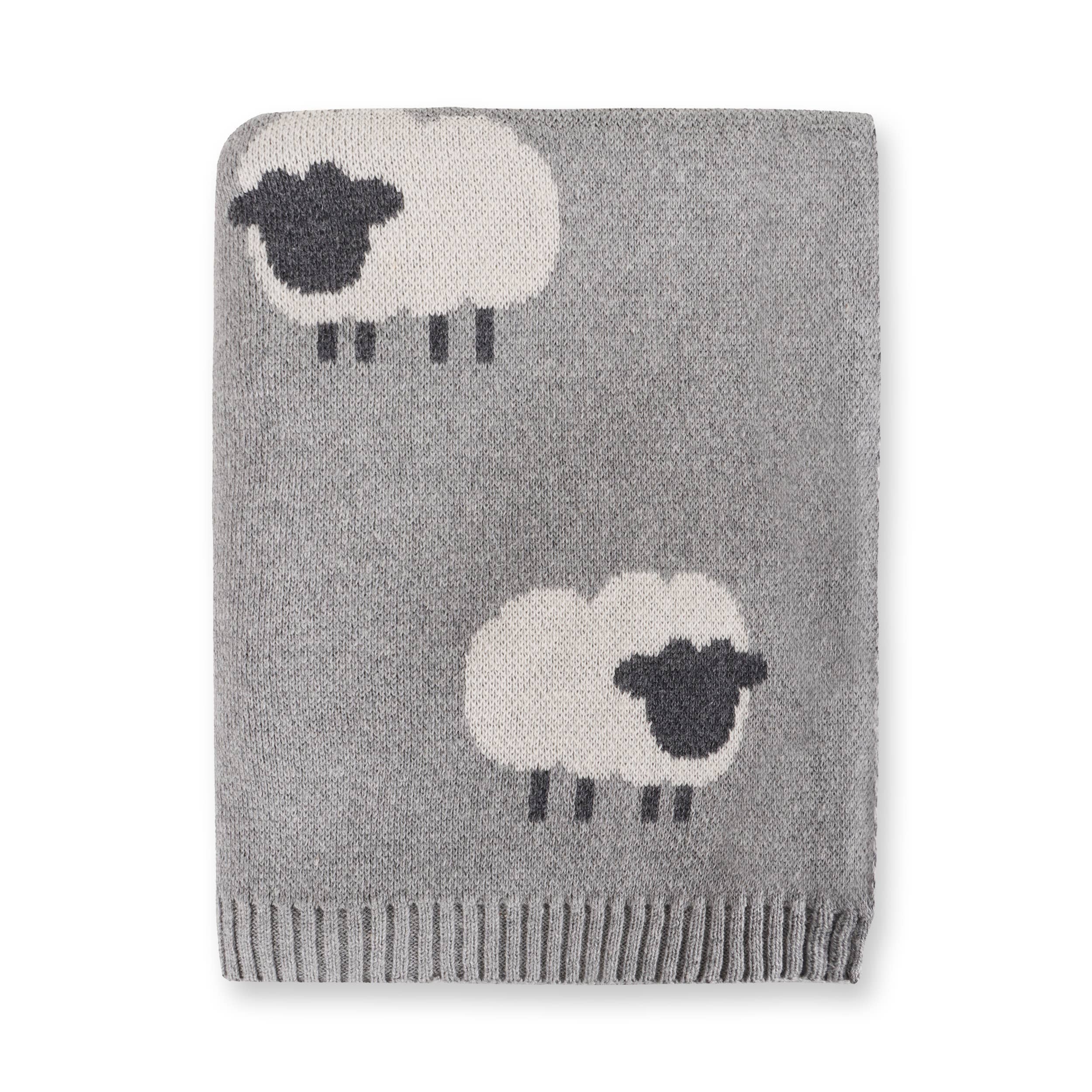 Personalized Wooly Sheep 3D Organic Cotton Baby Blanket