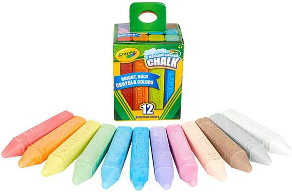 Crayola - 12 sidewalk chalk