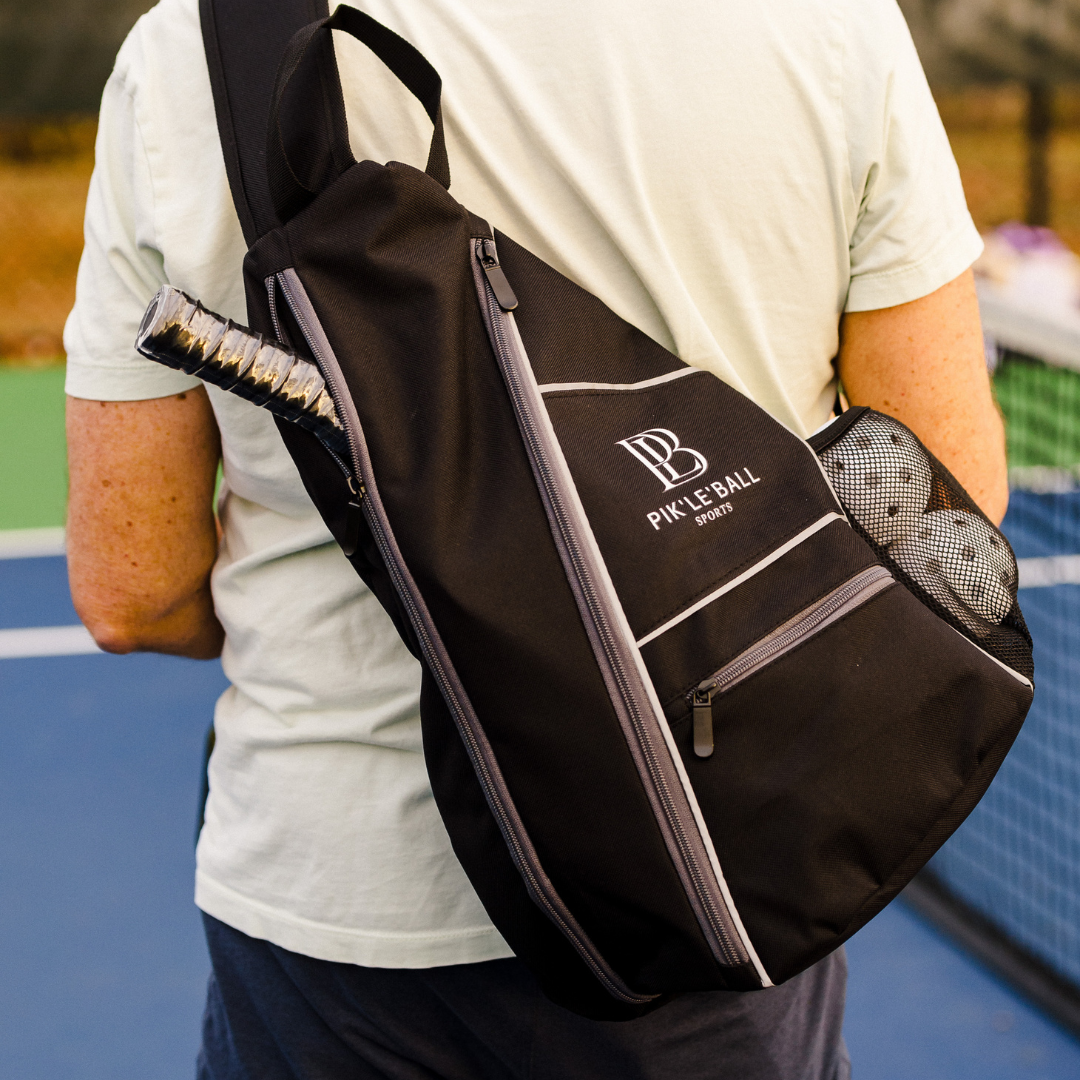 Pickleball Sling Bag - Grey