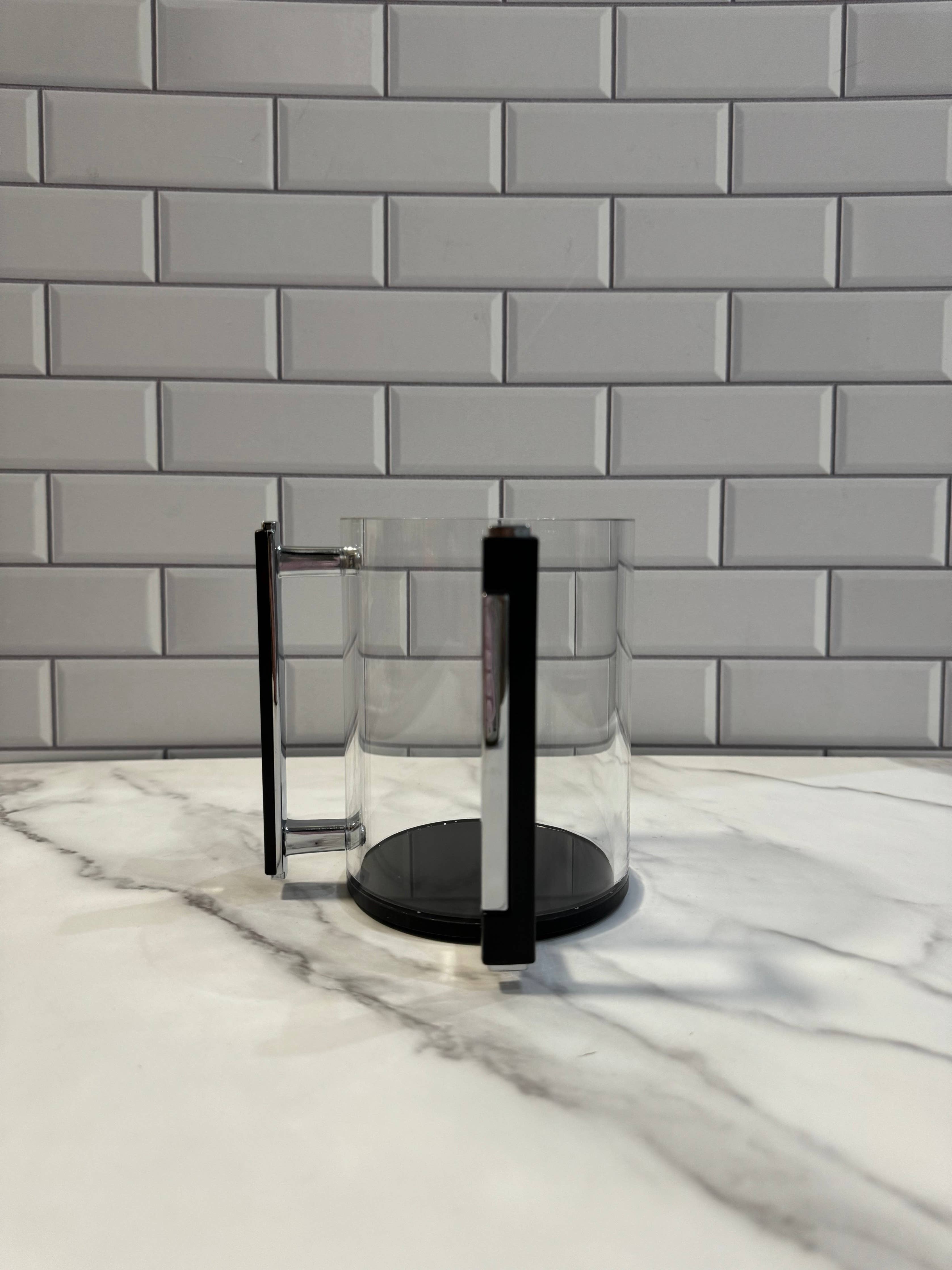 Gobelet de lavage bicolore en acier inoxydable