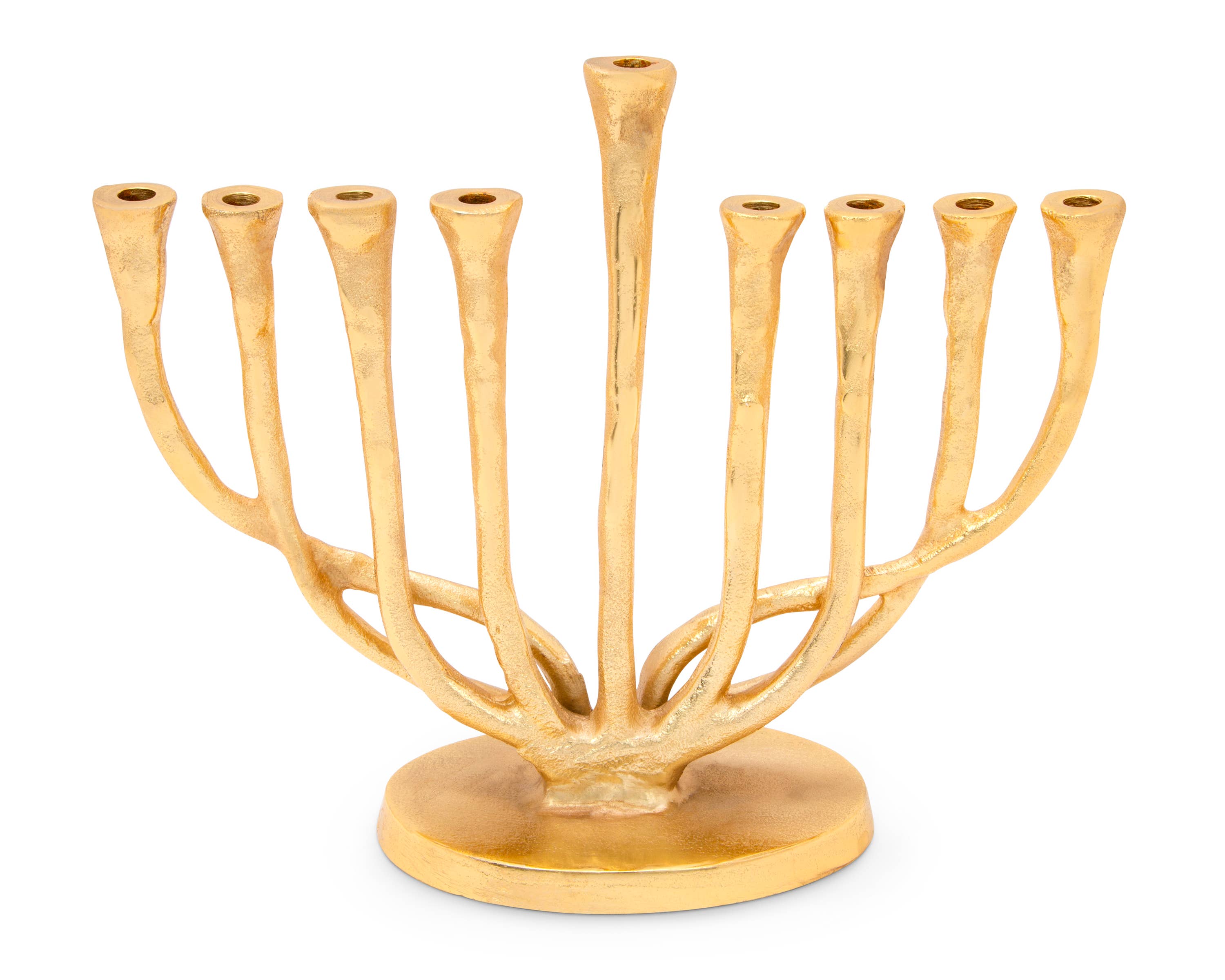 Gold Brass Menorah