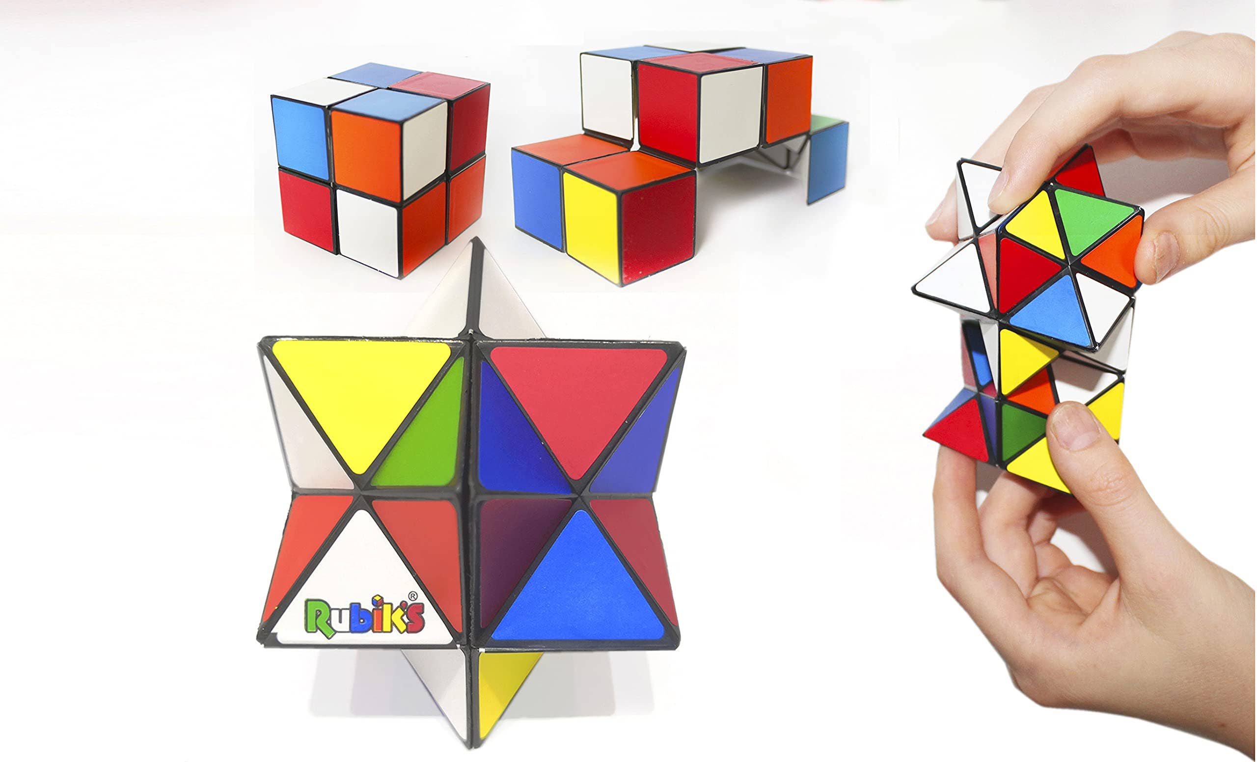 Rubik's Mega Gift Set: Ball, Stars, Cube & Keychain