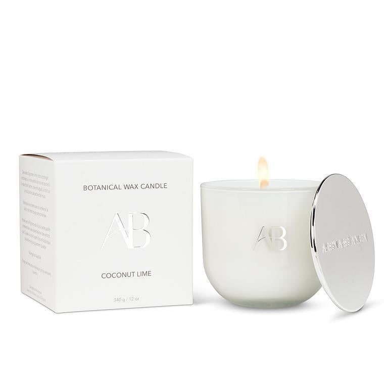 Bougie à la noix de coco et au citron vert - Moyenne