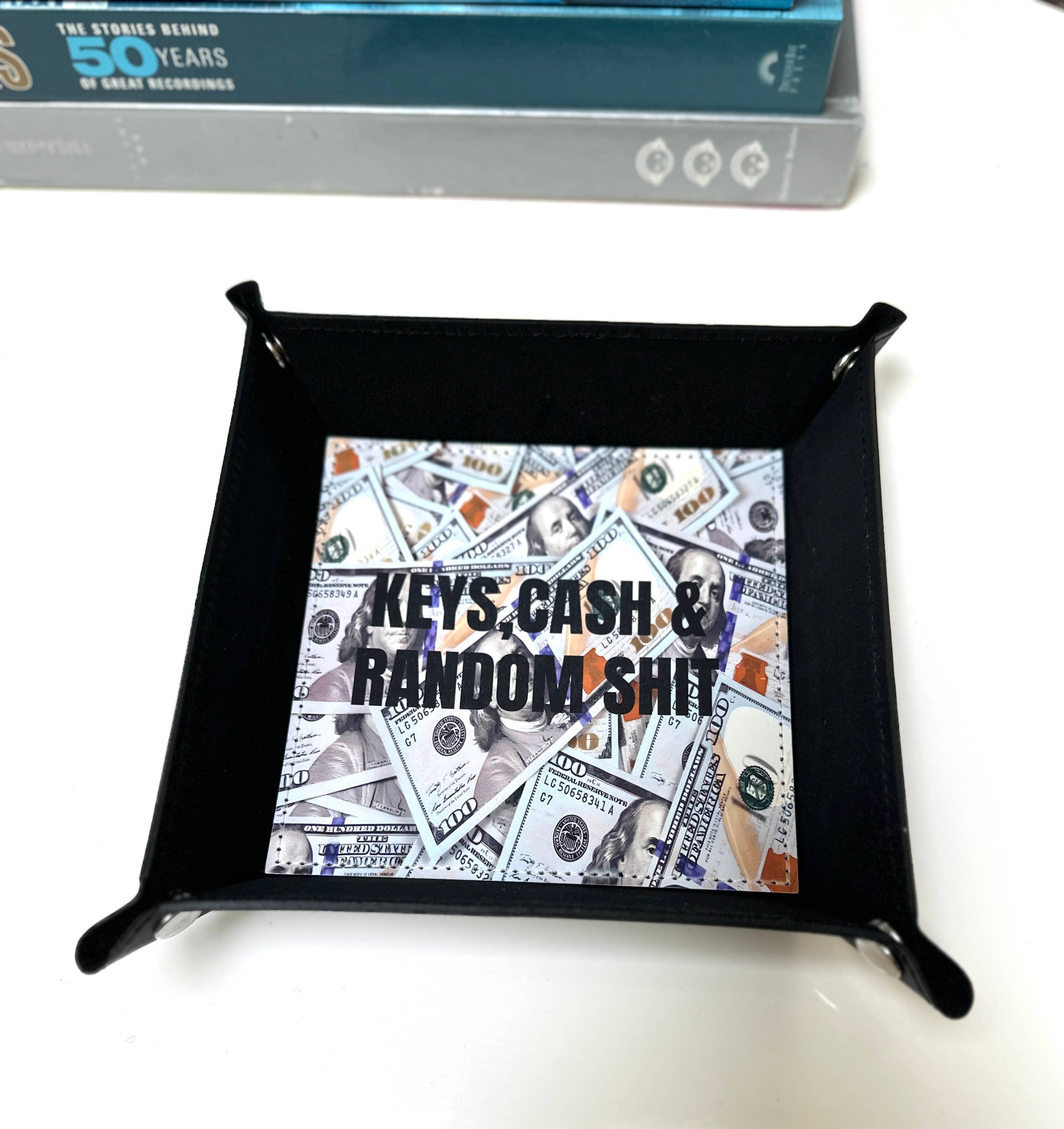 Keys Cash & Random Shit Valet Tray