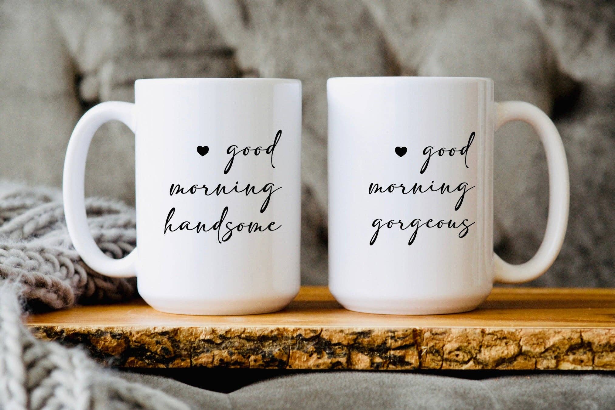Tasses Good Morning - lot de 2