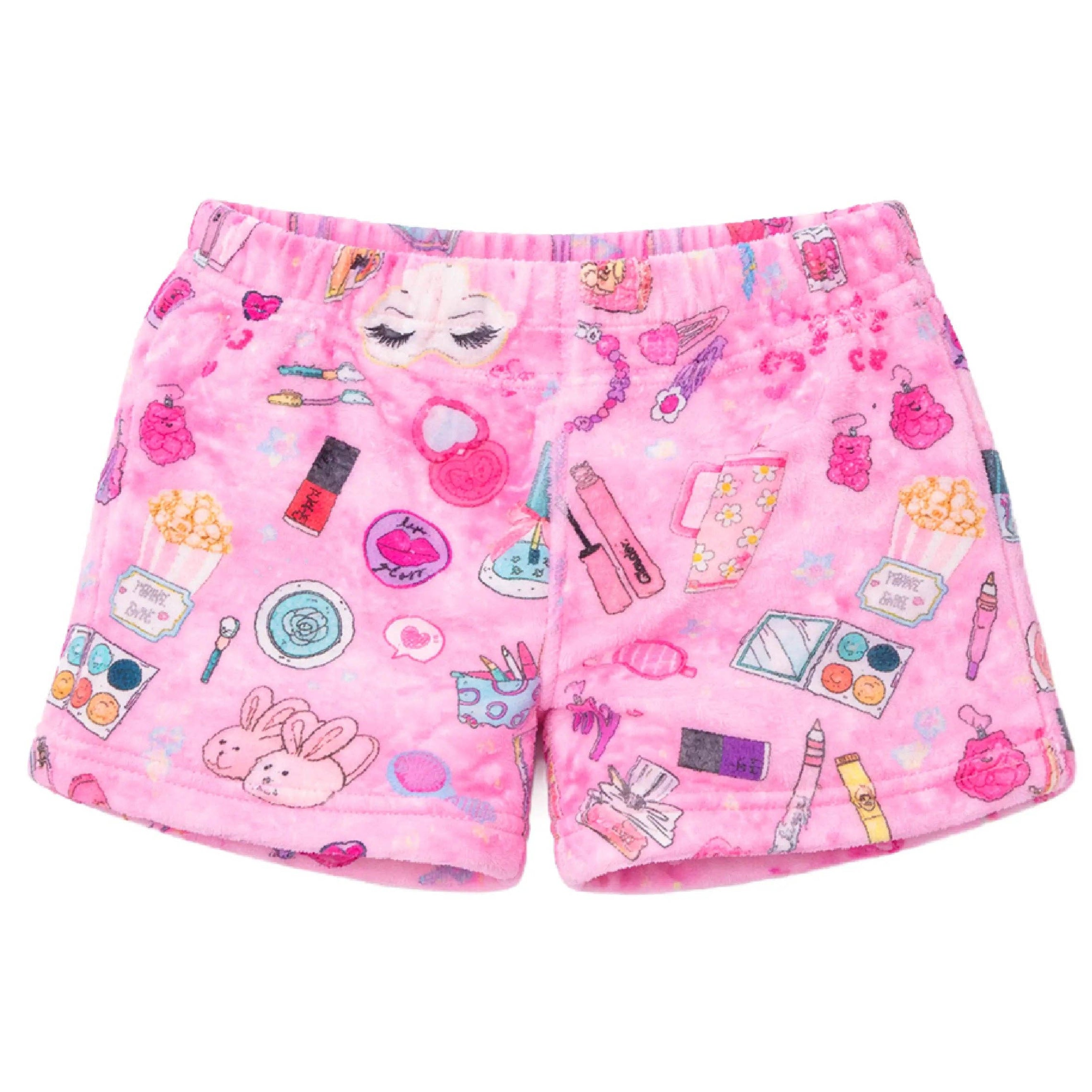 Plush Slumber Party Loungewear Shorts