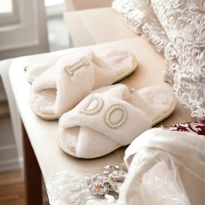 Je fais des pantoufles