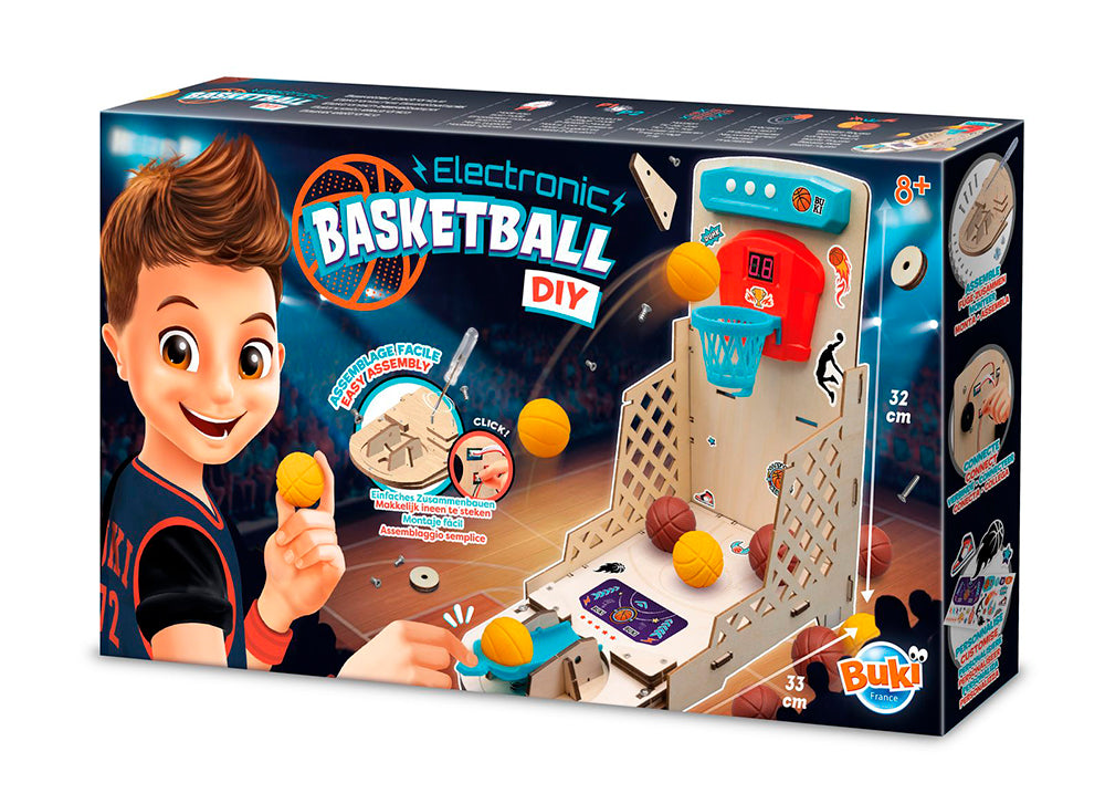Electronic Basket-Ball Hoop