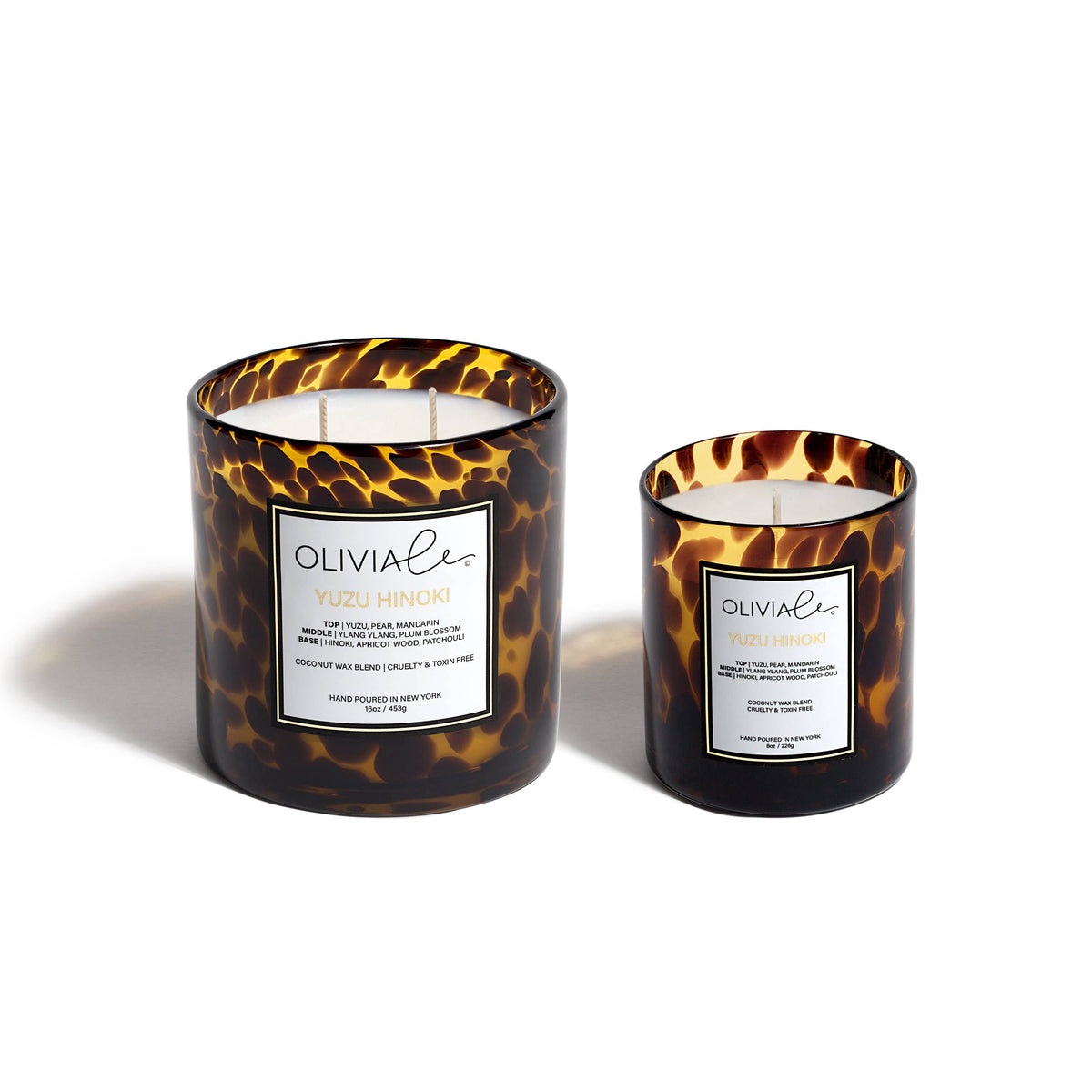 Luxe Santal Tortoise candle - large