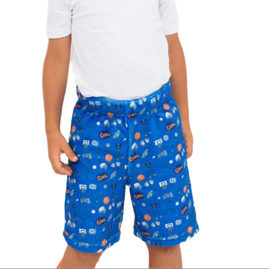 Plush Lounge Shorts - Sports