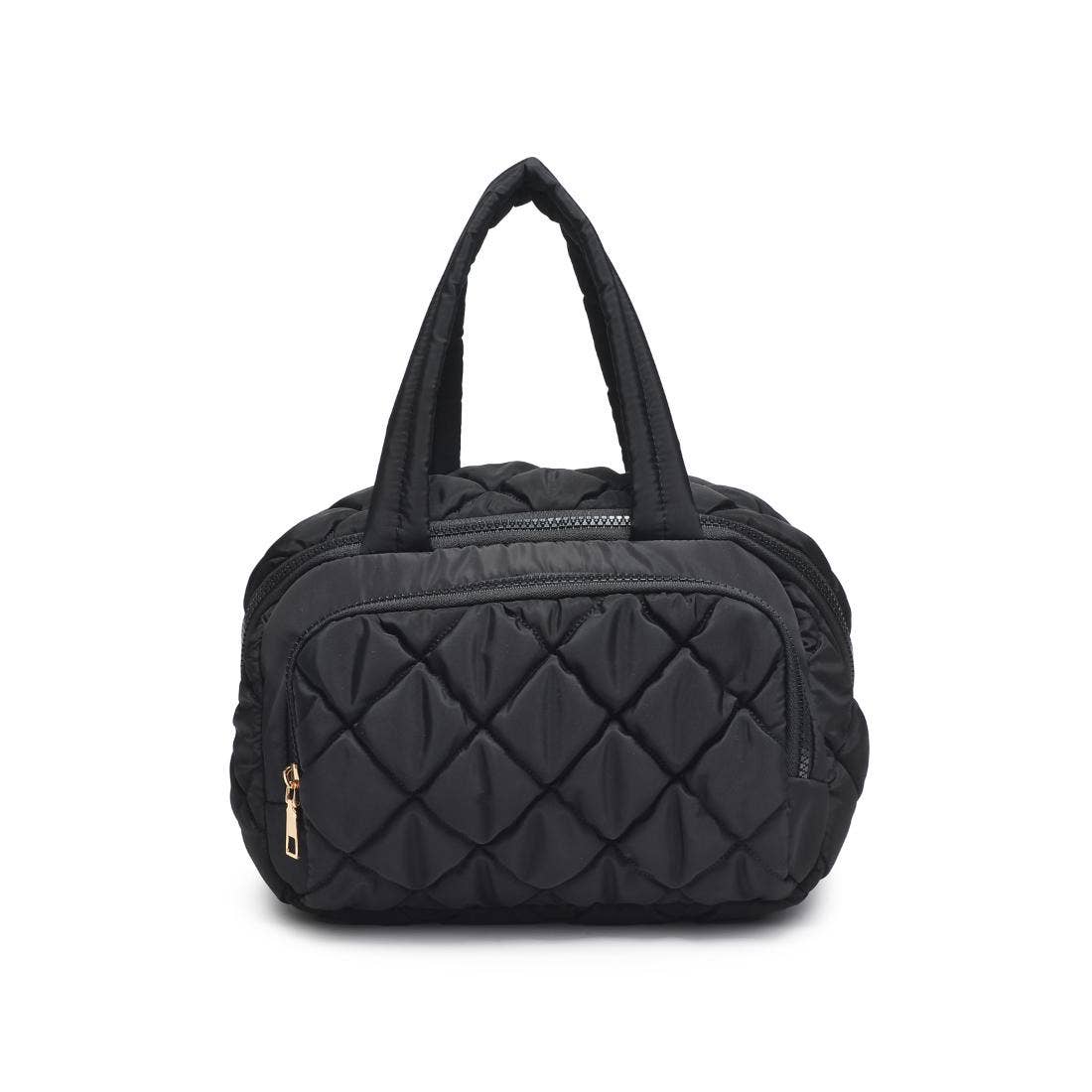 Pack Pretty, Stay Ready Travel cosmetic Organizer - black