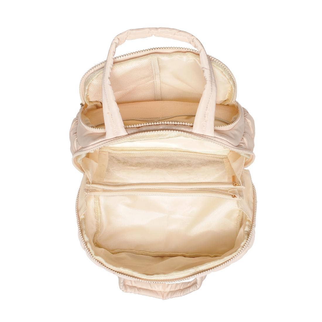 Pack Pretty, Stay Ready Travel cosmetic Organizer - cream