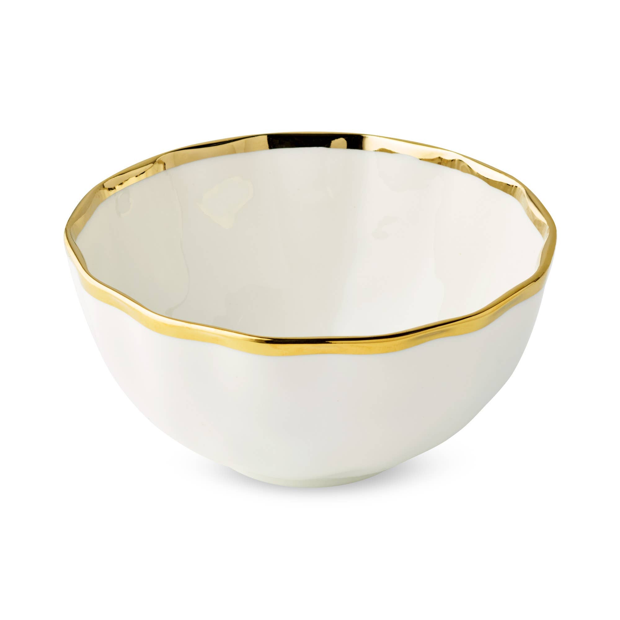 Gold Cereal Bowl