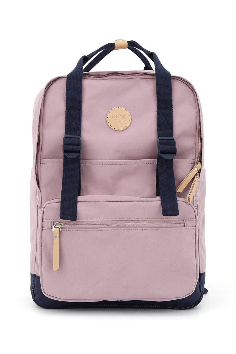 Scandi Look LAPTOP WATERPROOF BACKPACK: PURPLE