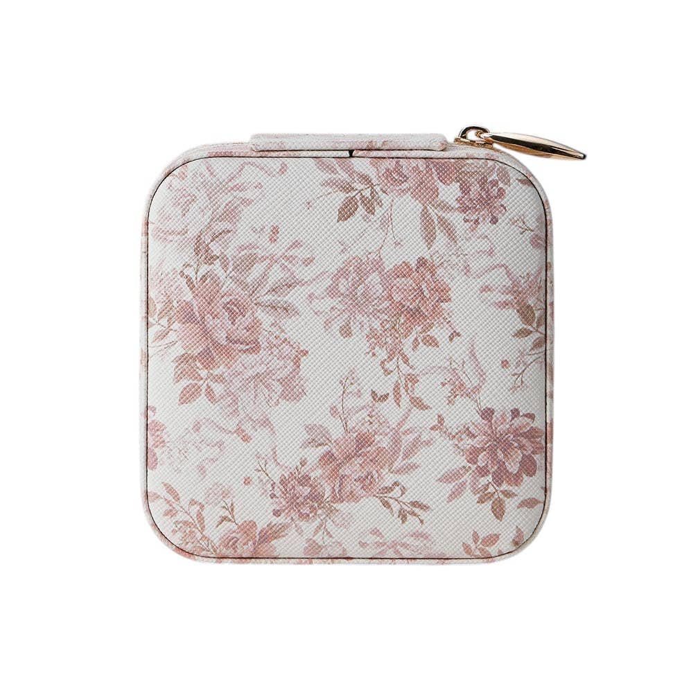 Vintage Floral Jewelry Box