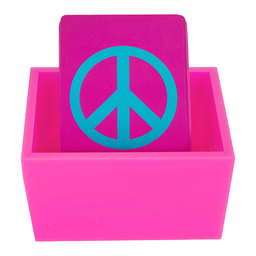 Deck Card Holder-HOT PINK