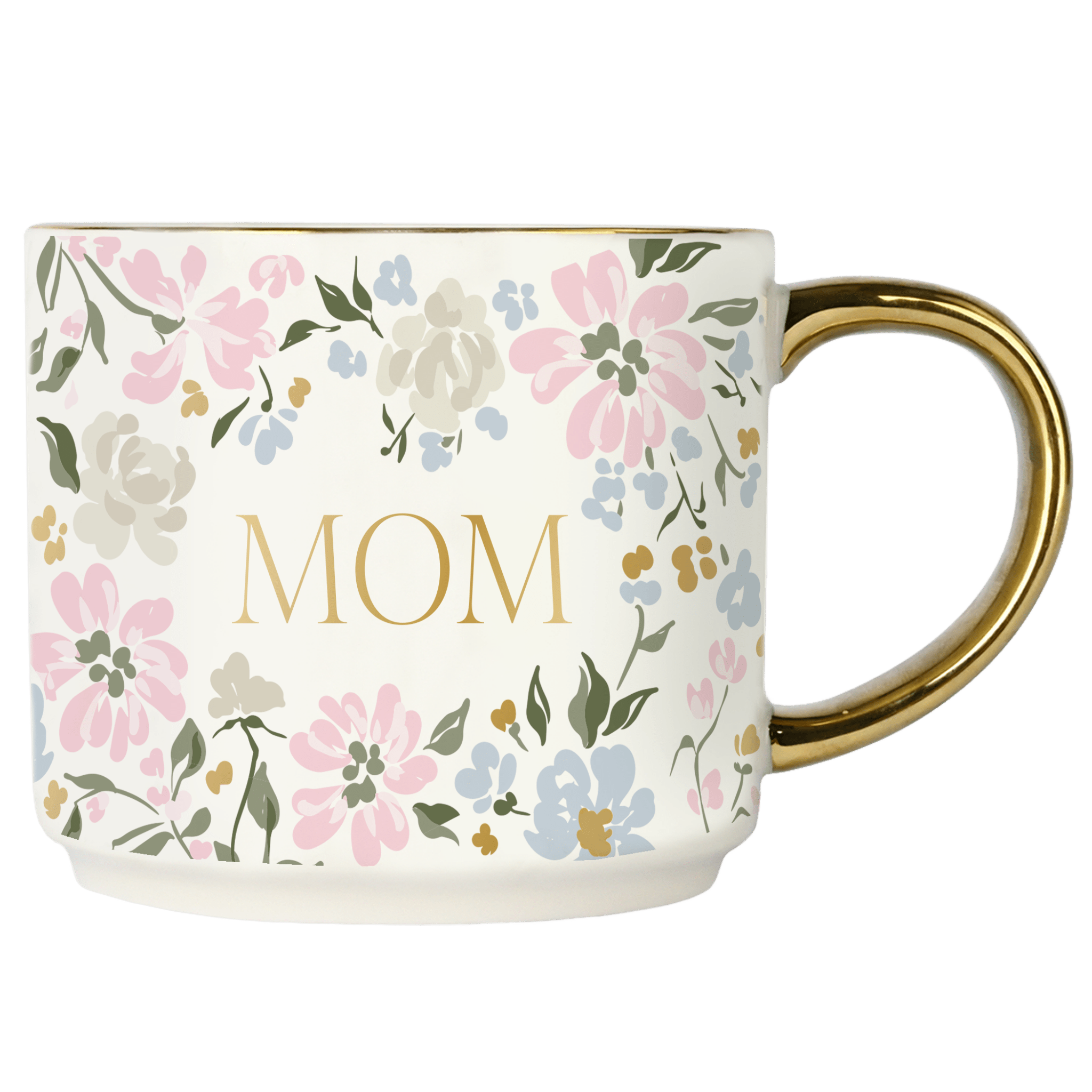Floral Mom Coffee Mug