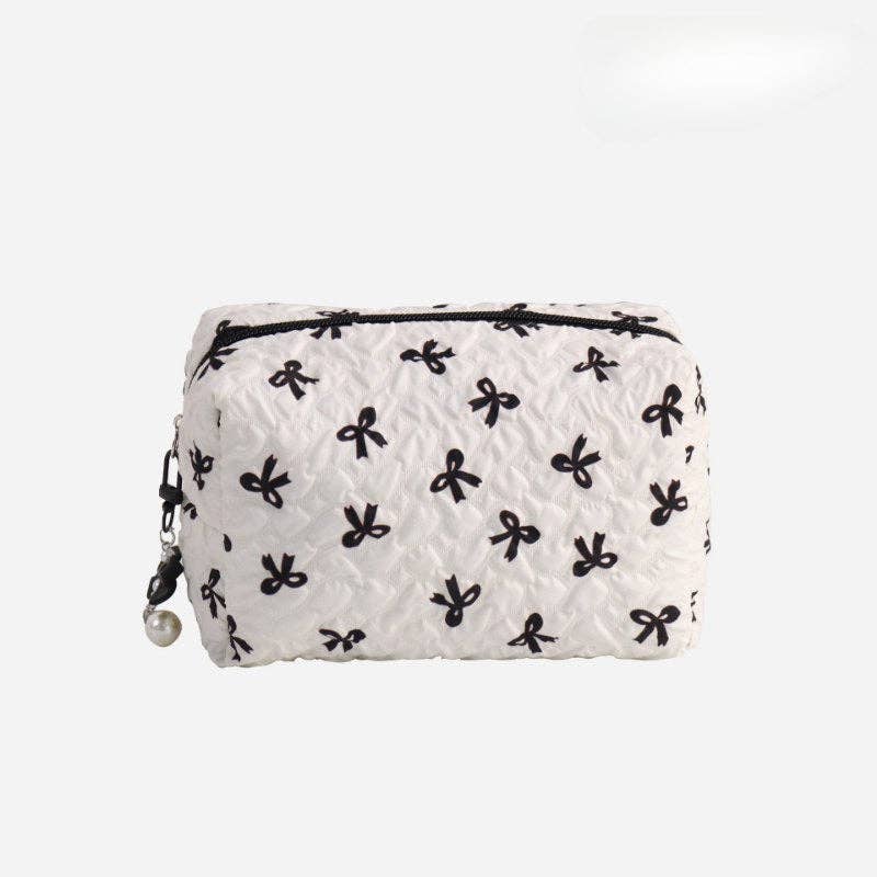 Sweet Bow cosmetic bag medium