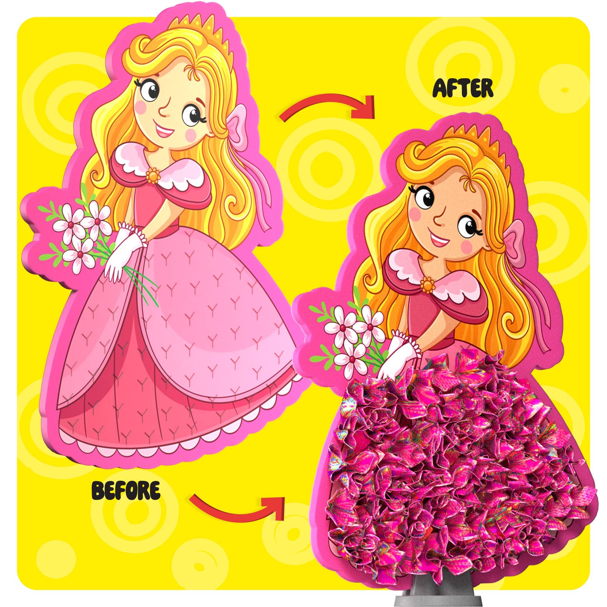 Jab Jab Art Princess Craft Kit