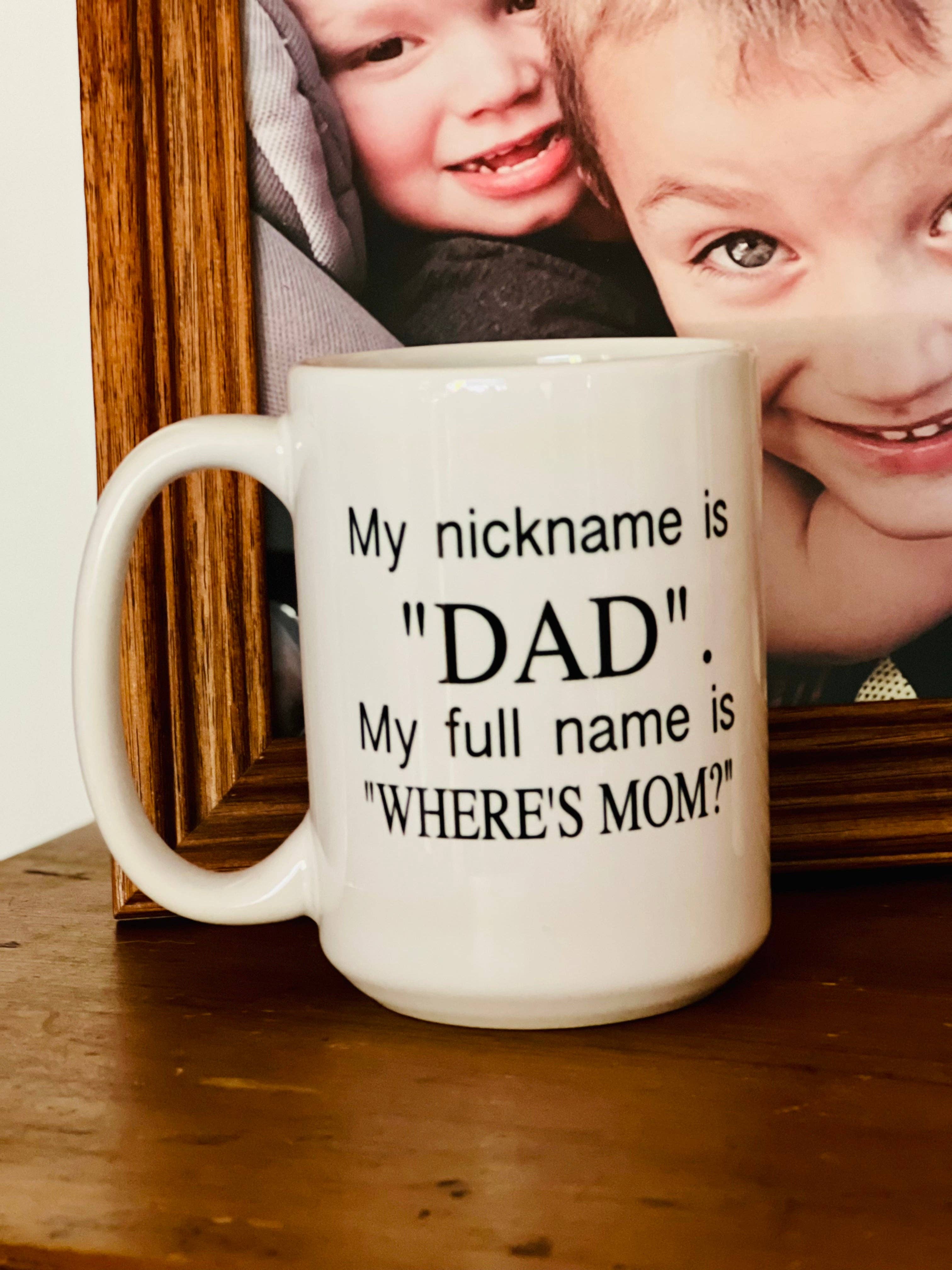 Dad nickname mug