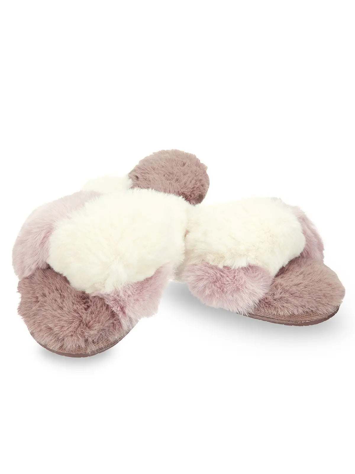 Chaussons en peluche | Taupe