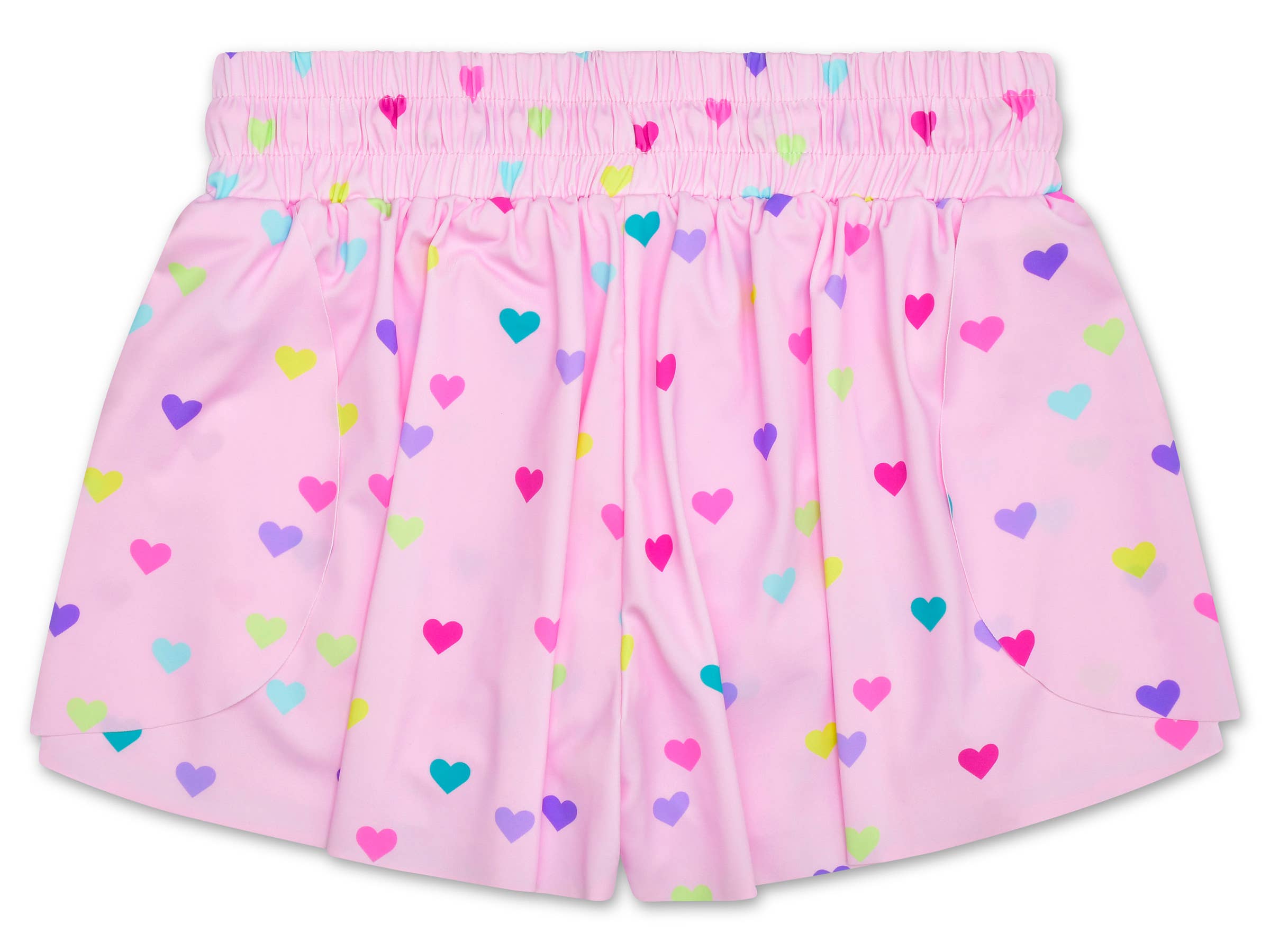 Heart Confetti Butterfly Shorts