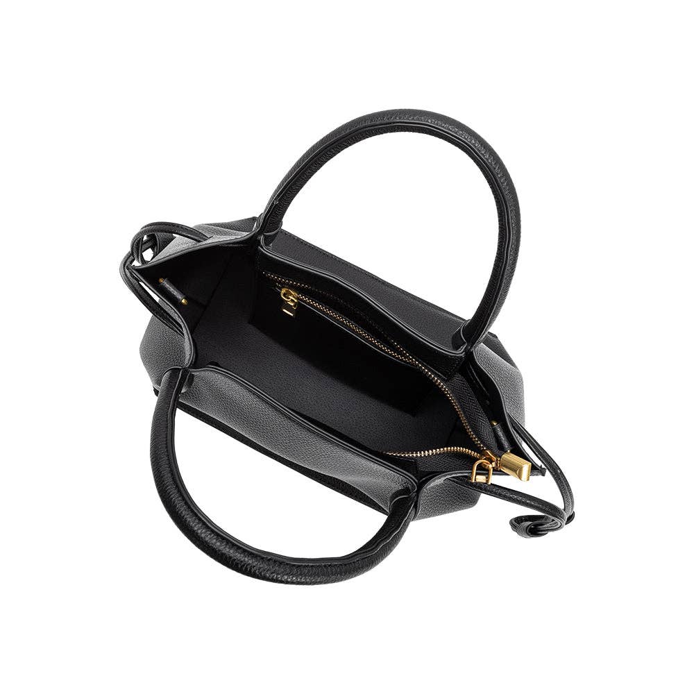 Recycled Vegan Leather Crossbody Bag
