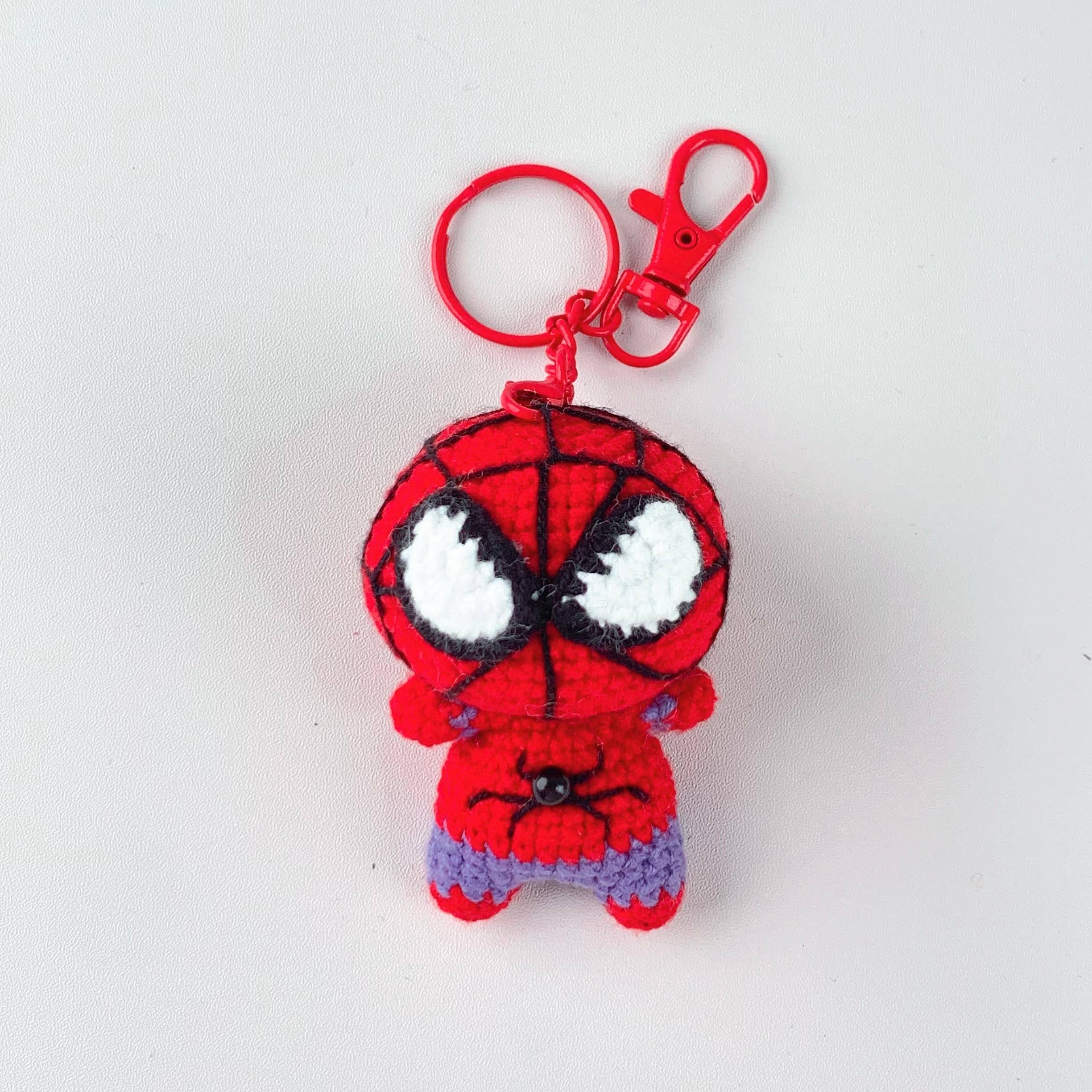 Spiderman Crochet Keychain/Bag charm