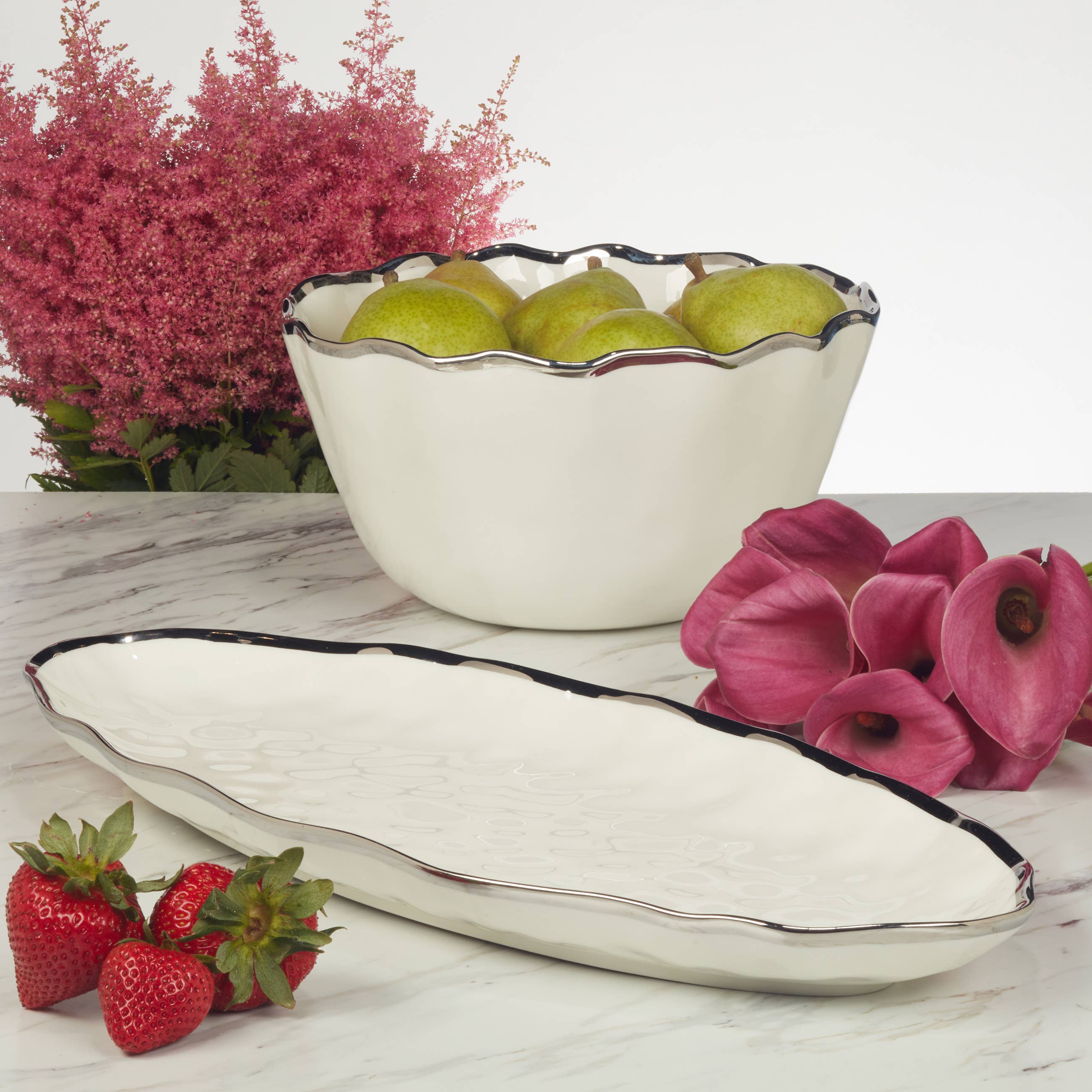 Silver Oval Platter