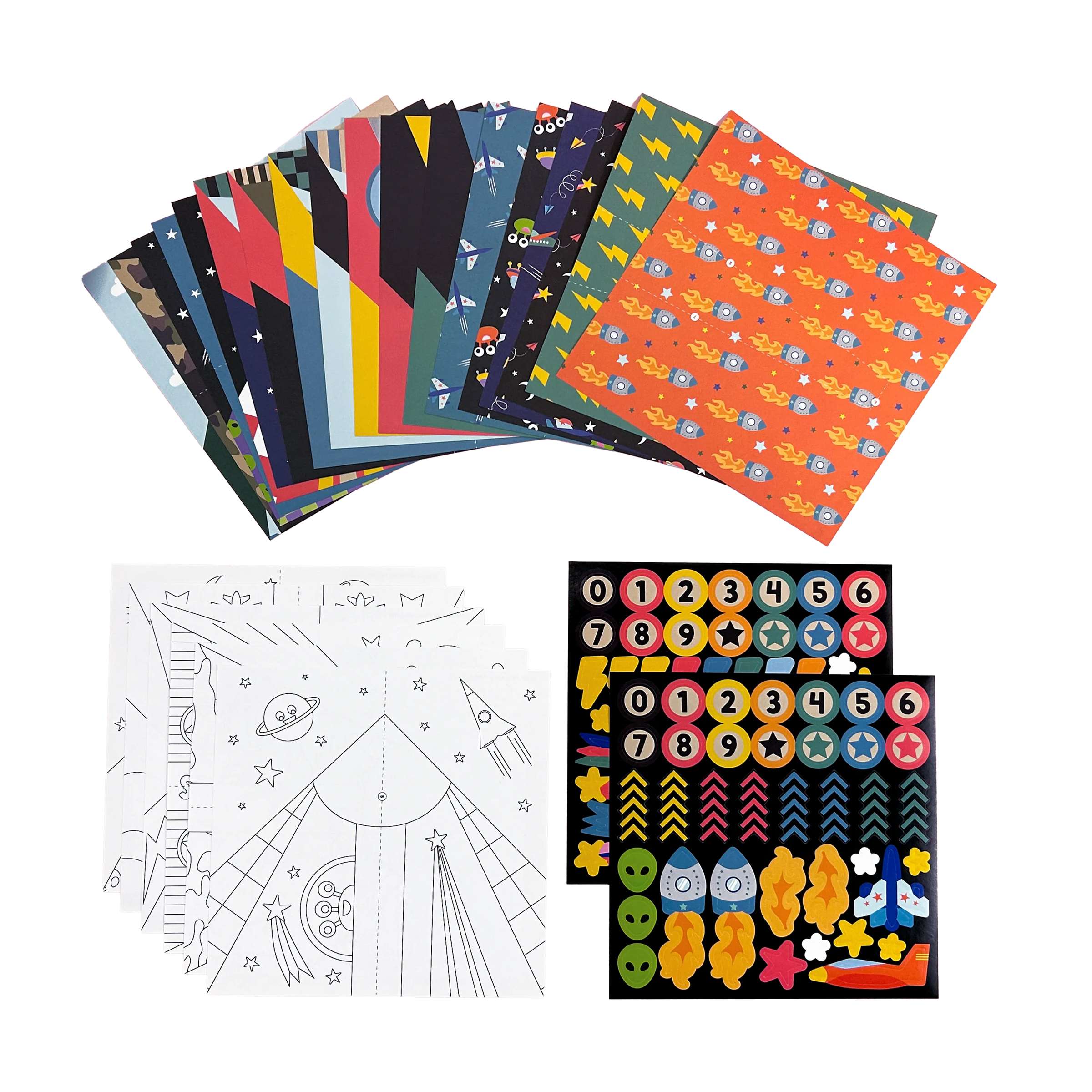 Kit d'activités DIY sur les avions en papier