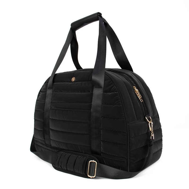 Jet black Duffle Weekender