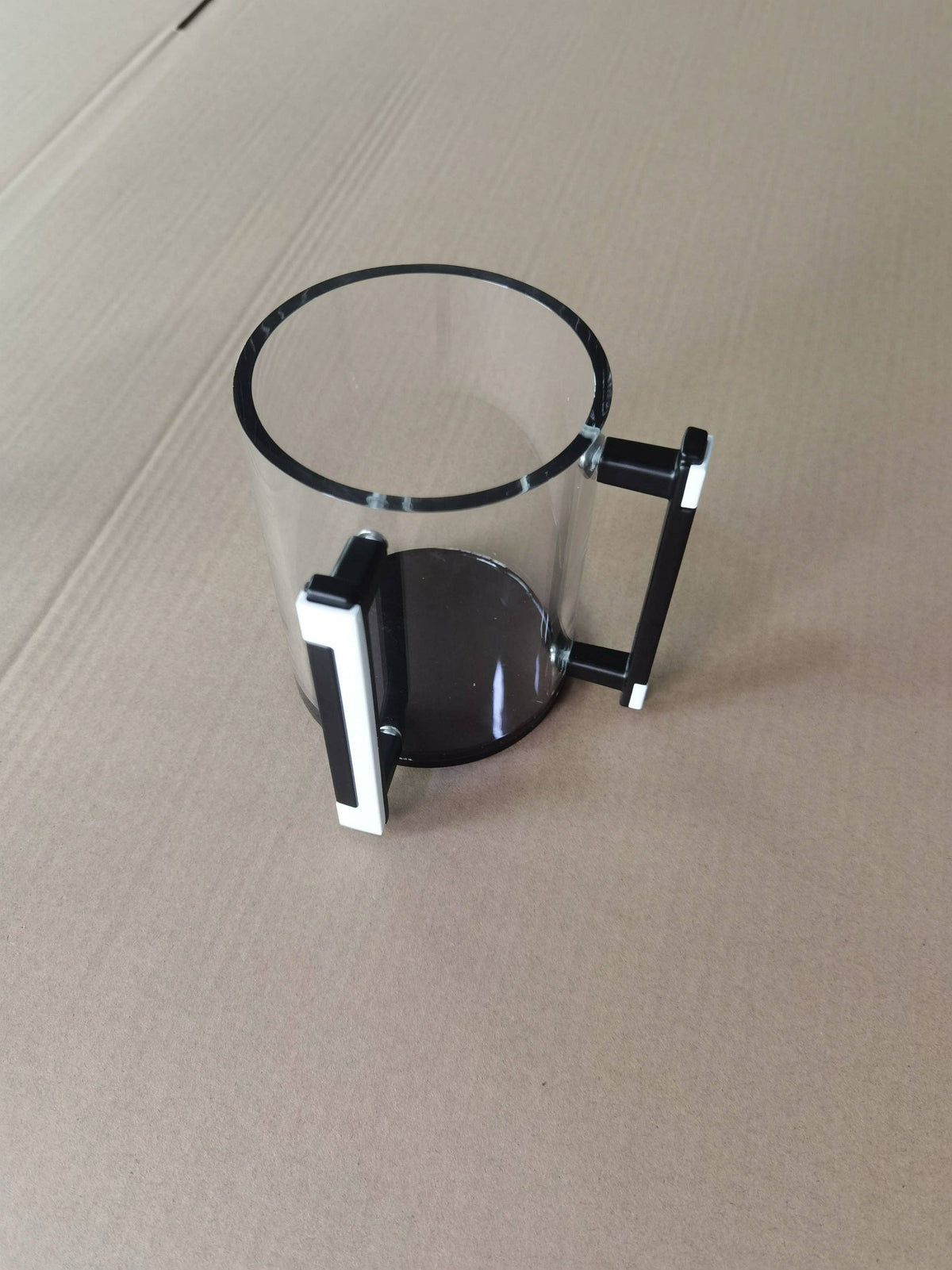 Stainless Steel Two Tone Wash Cup - White