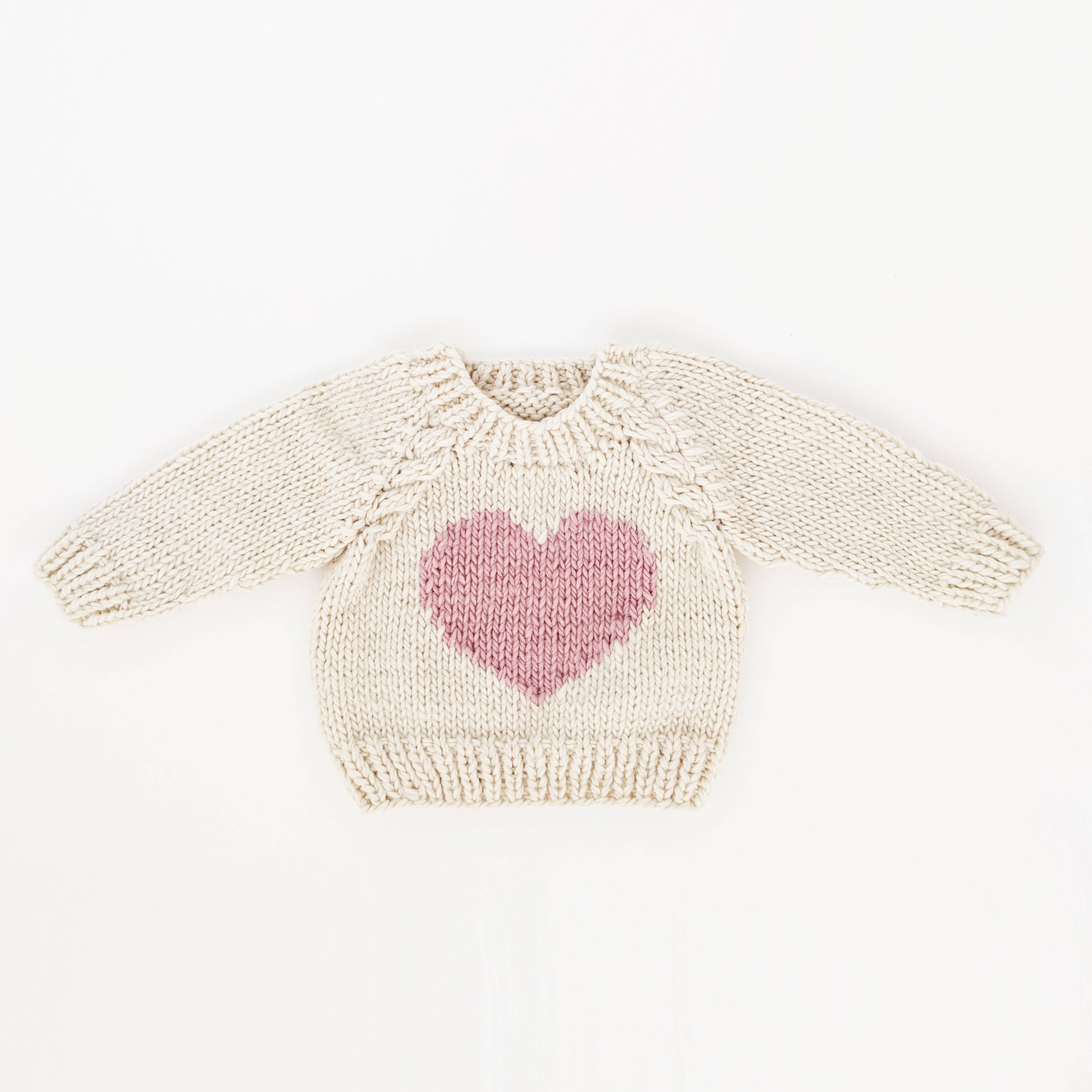 Sweetheart Crew Neck Sweater