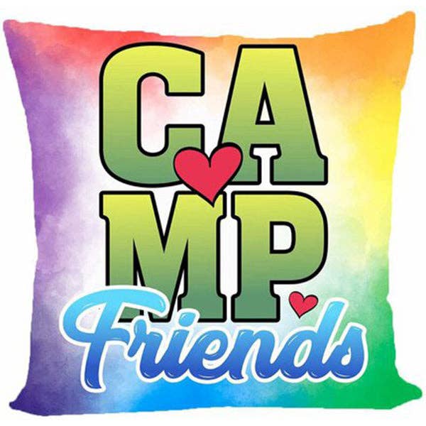 Autograph Pillow - Camp Friends Design