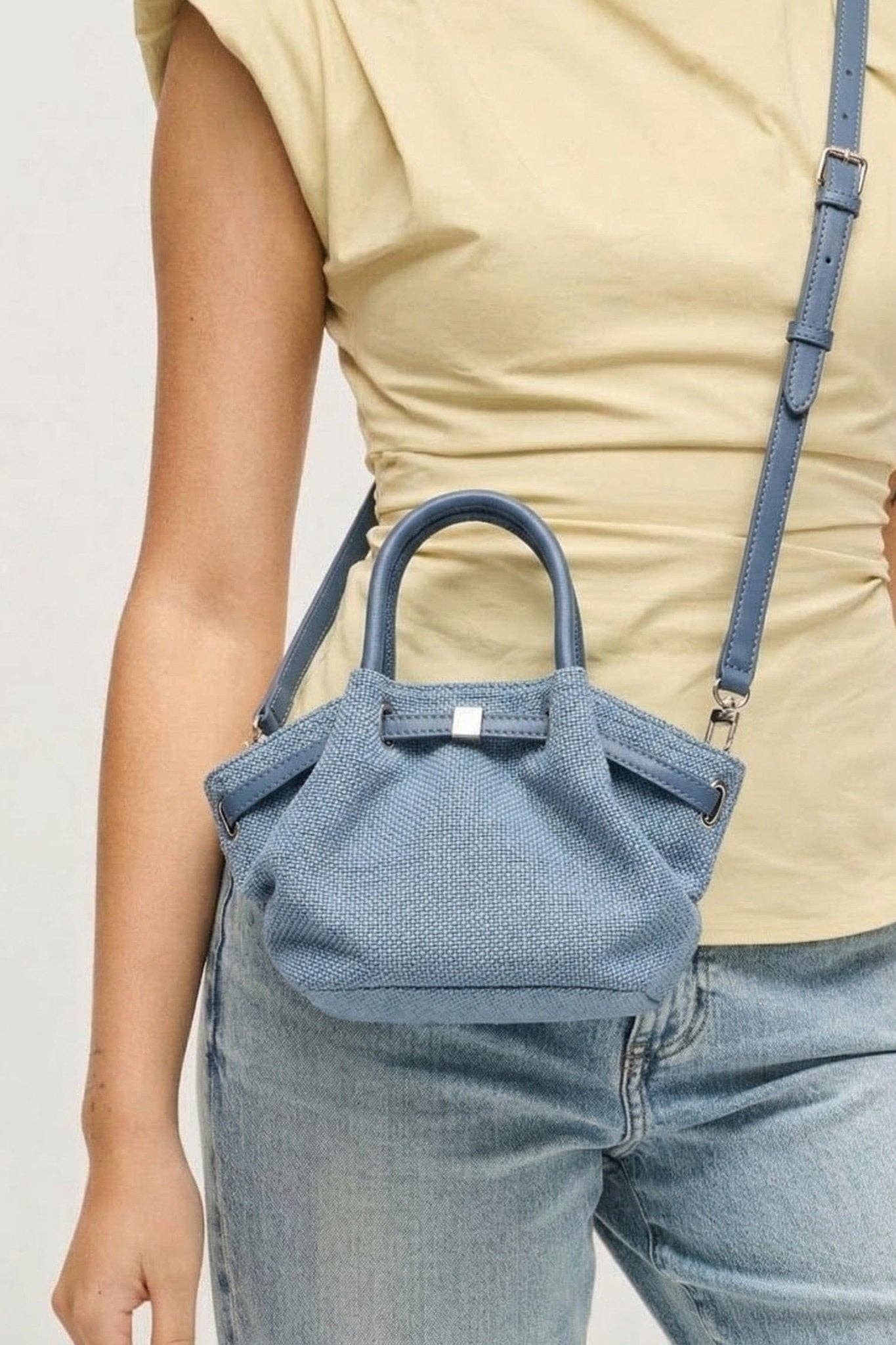 Mini denim Crossbody Bag