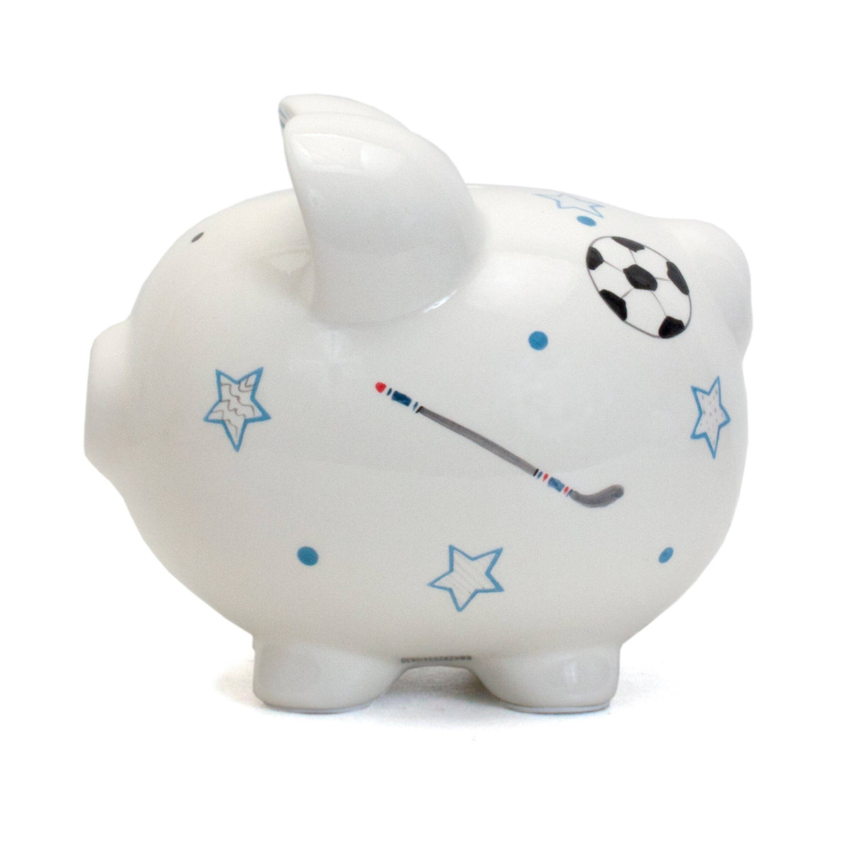 Personalized Sports Stars Piggy Bank